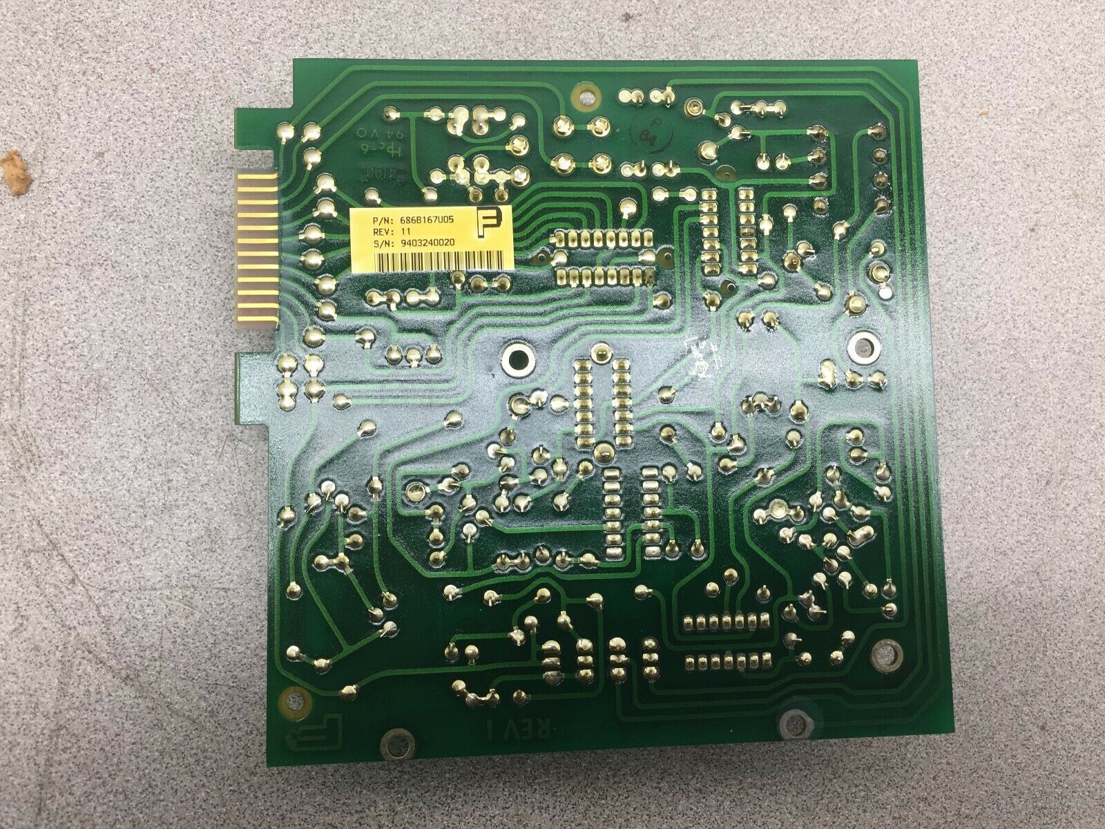 NEW NO BOX FISCHER & PORTER POWER SUPPLY CIRCUIT BOARD 686B167U05