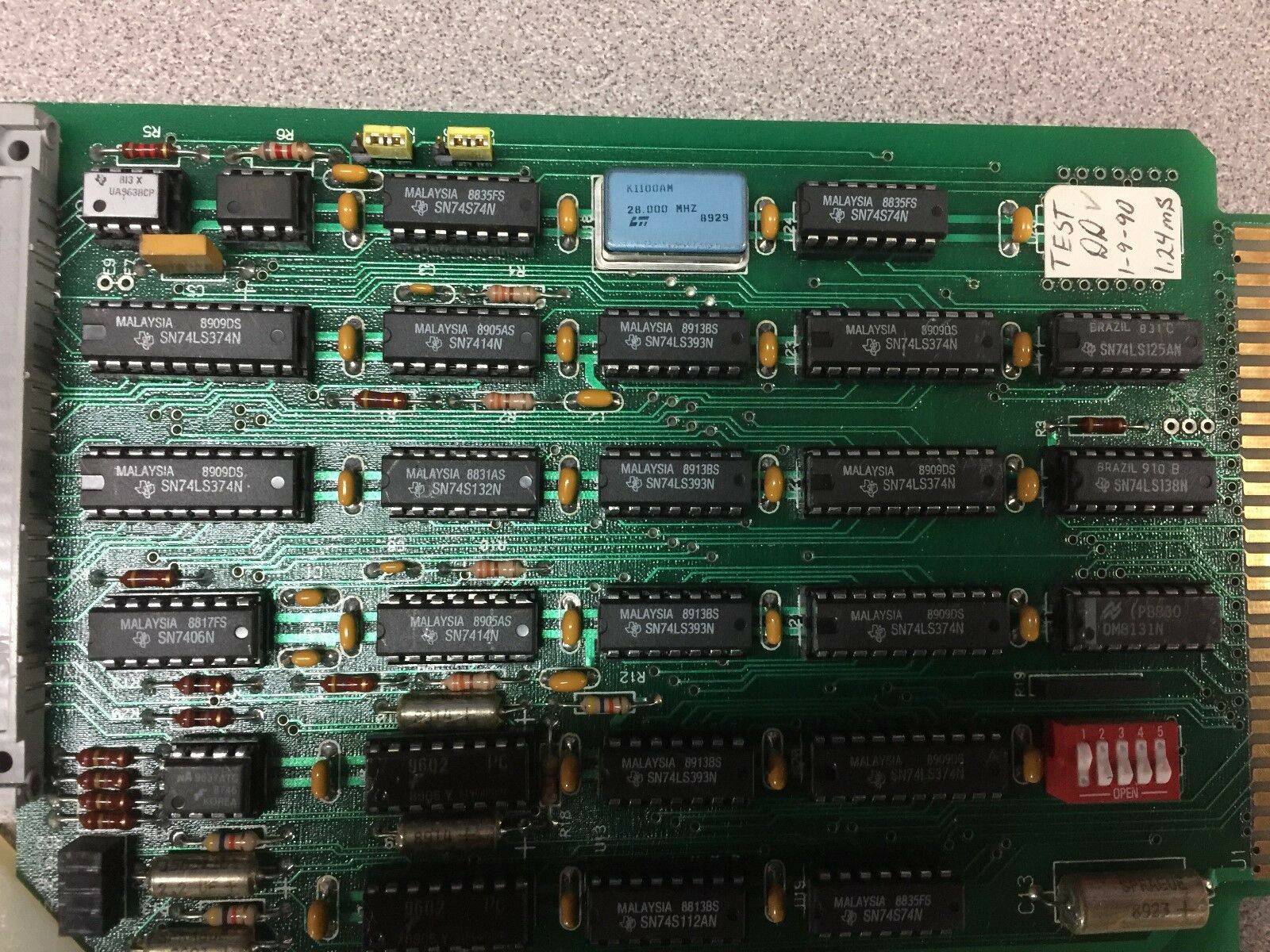 USED LOT OF 3 DIGITRON TEMPOSONIC INTERFACE CARD 5601-00C12-II