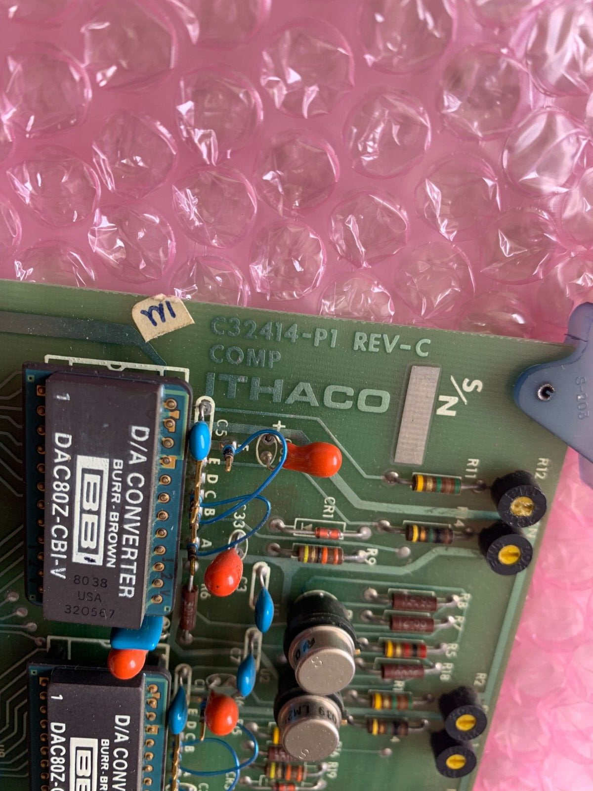NEW ITHACO COMP C32414-P1 REV-C CIRCUIT BOARD