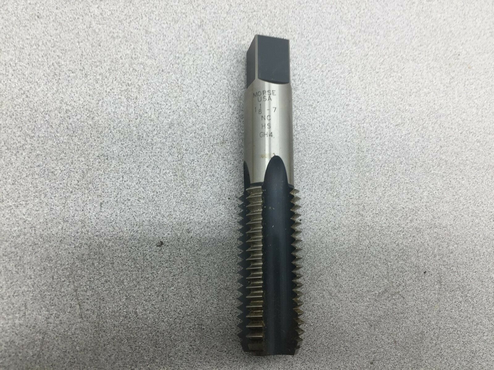 NEW IN BOX MORSE 1 1/8 -7 NC HS TAP G4 32326