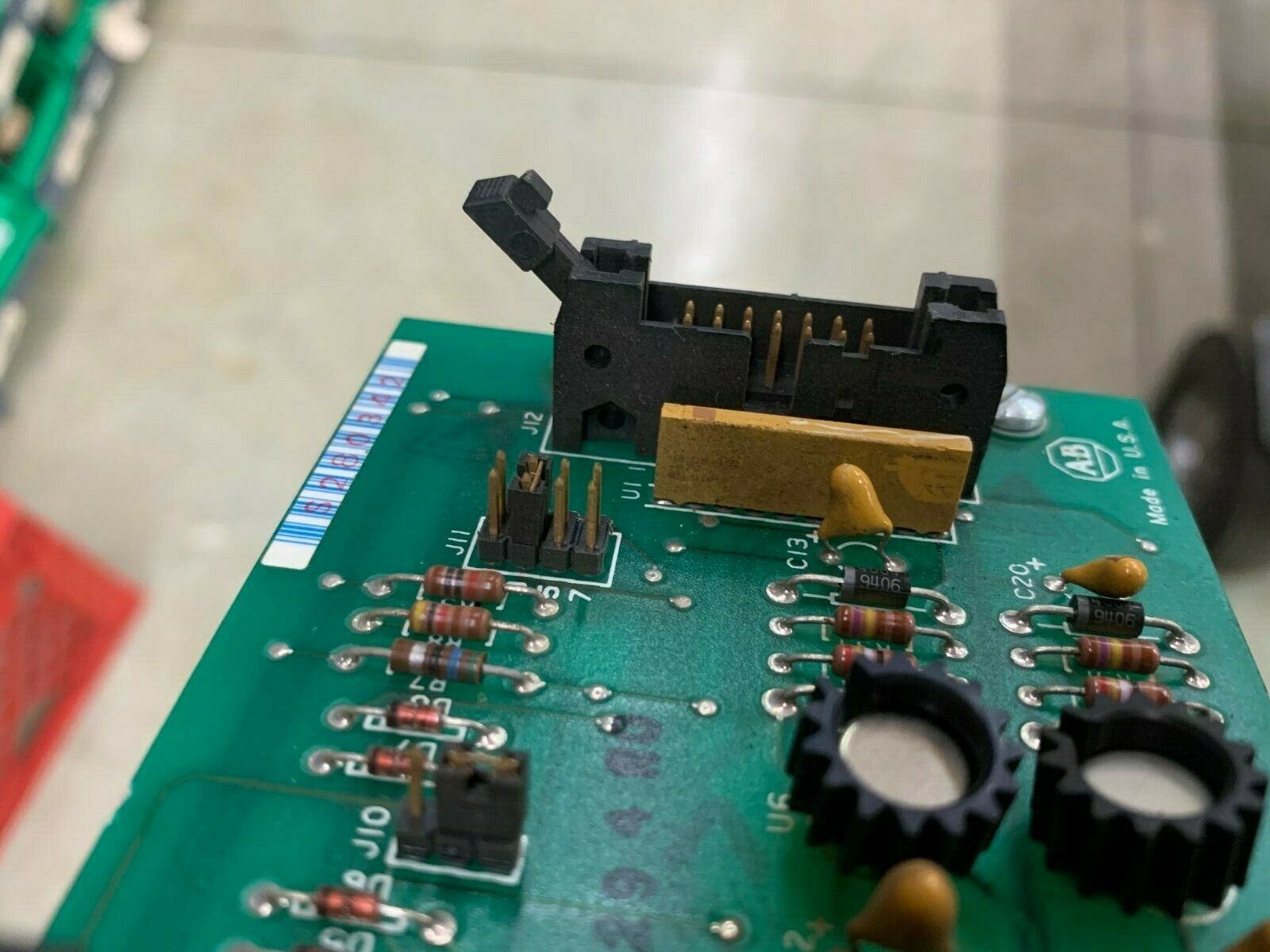 USED ALLEN-BRADLEY 113578 POWER BOARD 111573 CIRCUIT BOARD