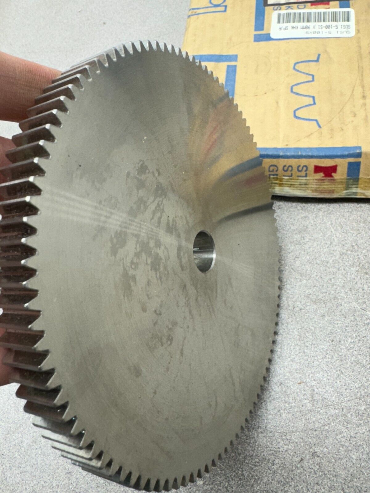 NEW IN BOX KHK STANDARD STOCK GEARS SUS1.5-100-S1 X 90MM