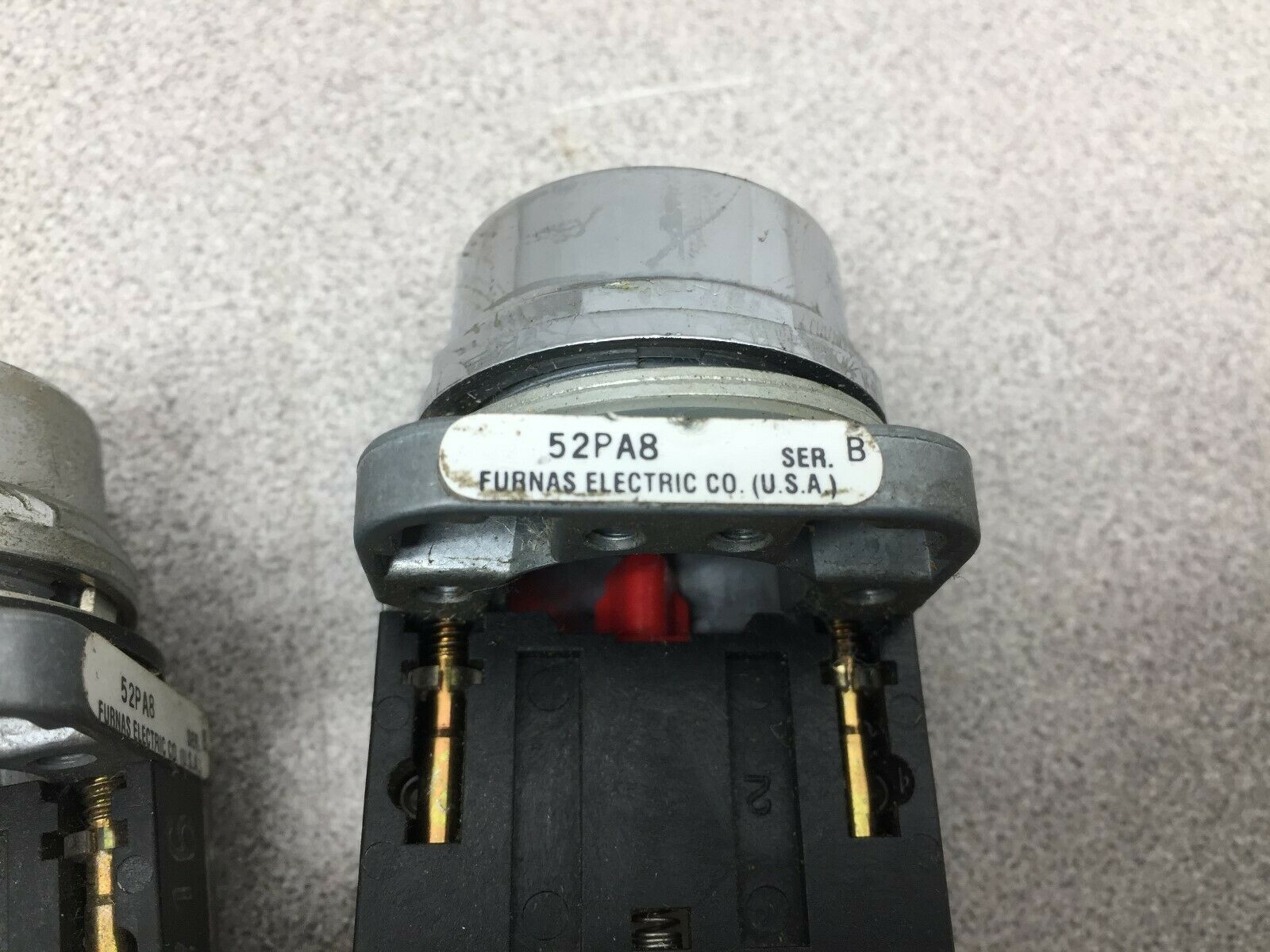 USED LOT OF 4 FURNAS PUSHBUTTON 52PA8