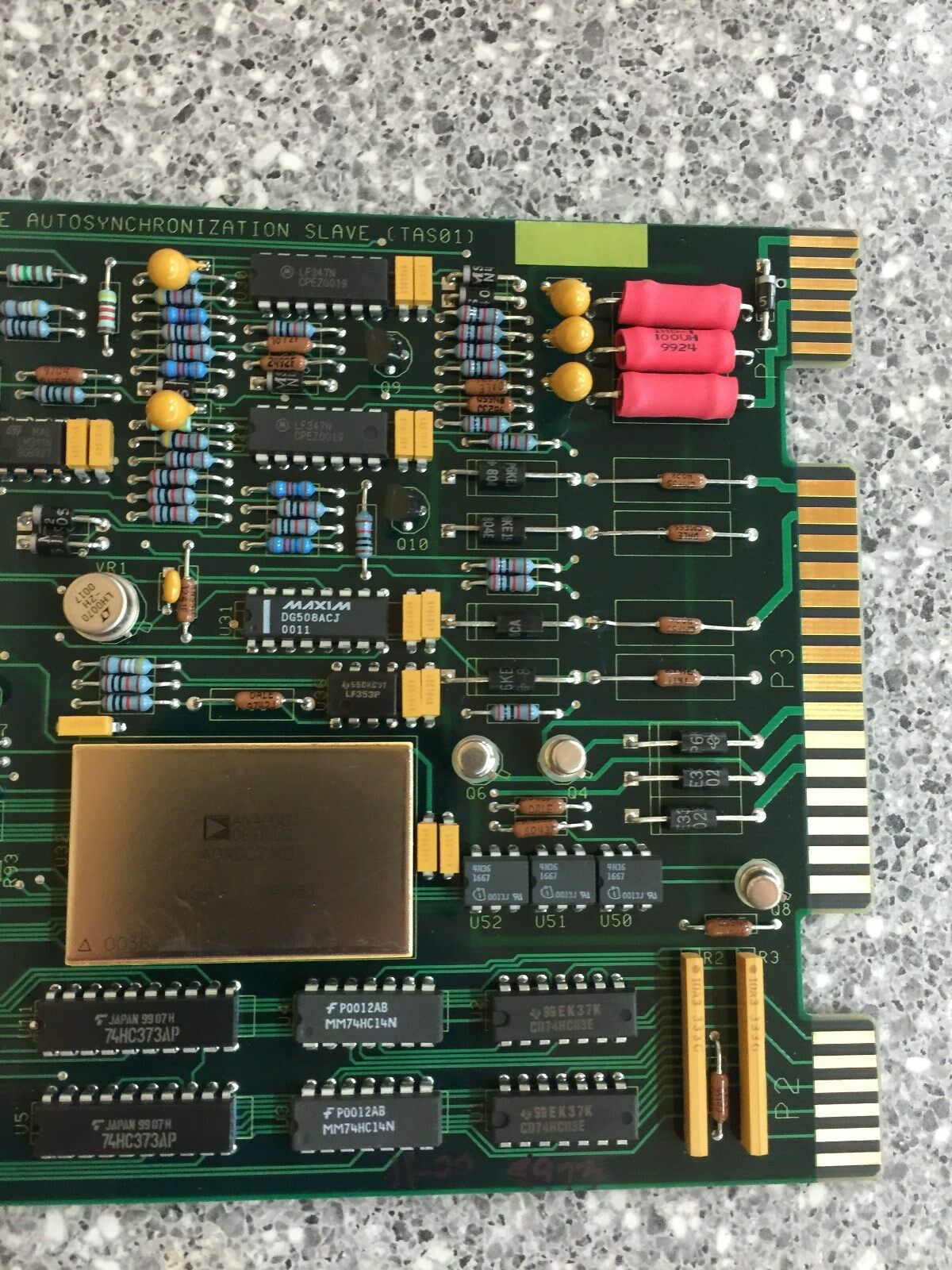 NEW IN BOX ABB ETSI TURBINE AUTOSYNCHRONIZATION SLAVE MODULE TAS01 BAILEY