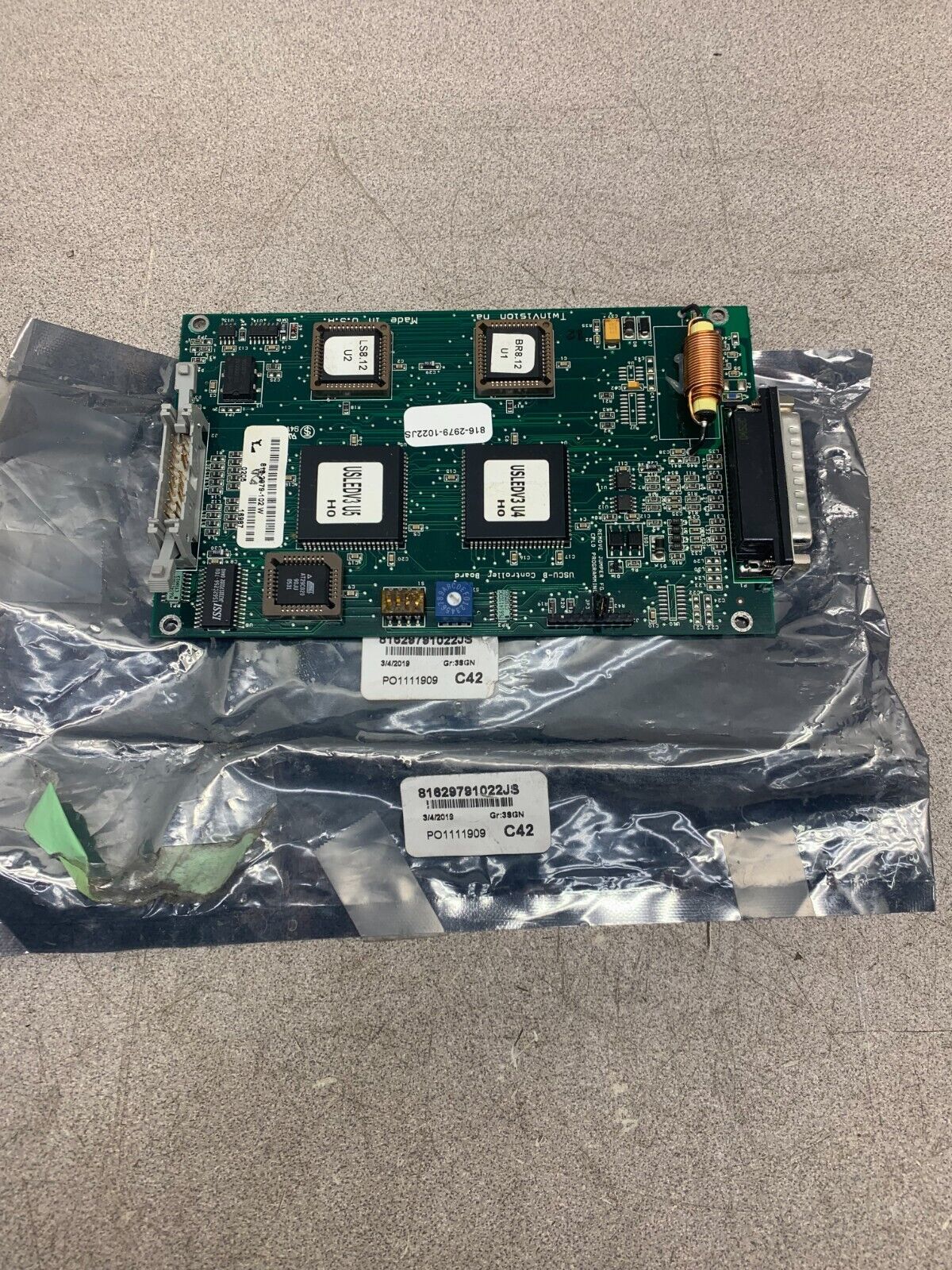 NEW NO BOX TWINVISION 816-2979-1022JS CIRCUIT BOARD 816-2979-102W