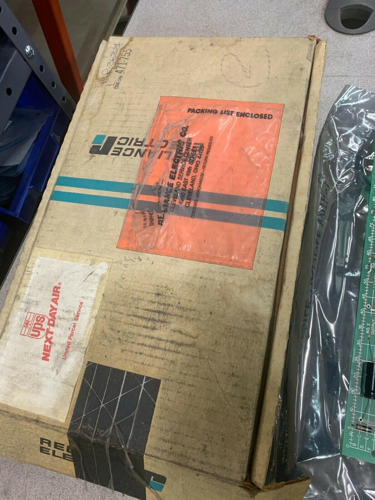 NEW IN BOX RELIANCE ELECTRIC PC DRIVER BOARD 0-48672-1