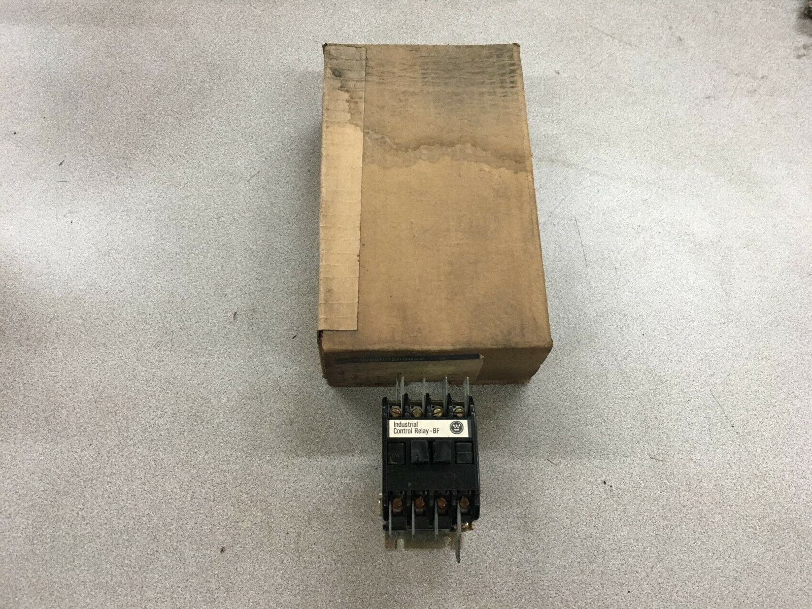 NEW WESTINGHOUSE INDUSTRIAL CONTROL RELAY BFF13G STYLE 1276C52G02
