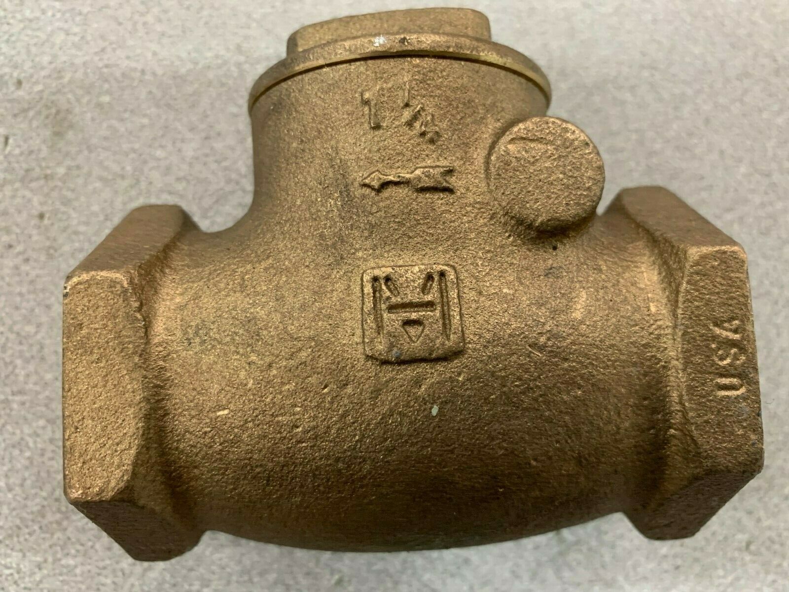 NEW NO BOX MILWAUKEE 1-1/4" CHECK VALVE FIG. 509 125 SWP 200 WOG