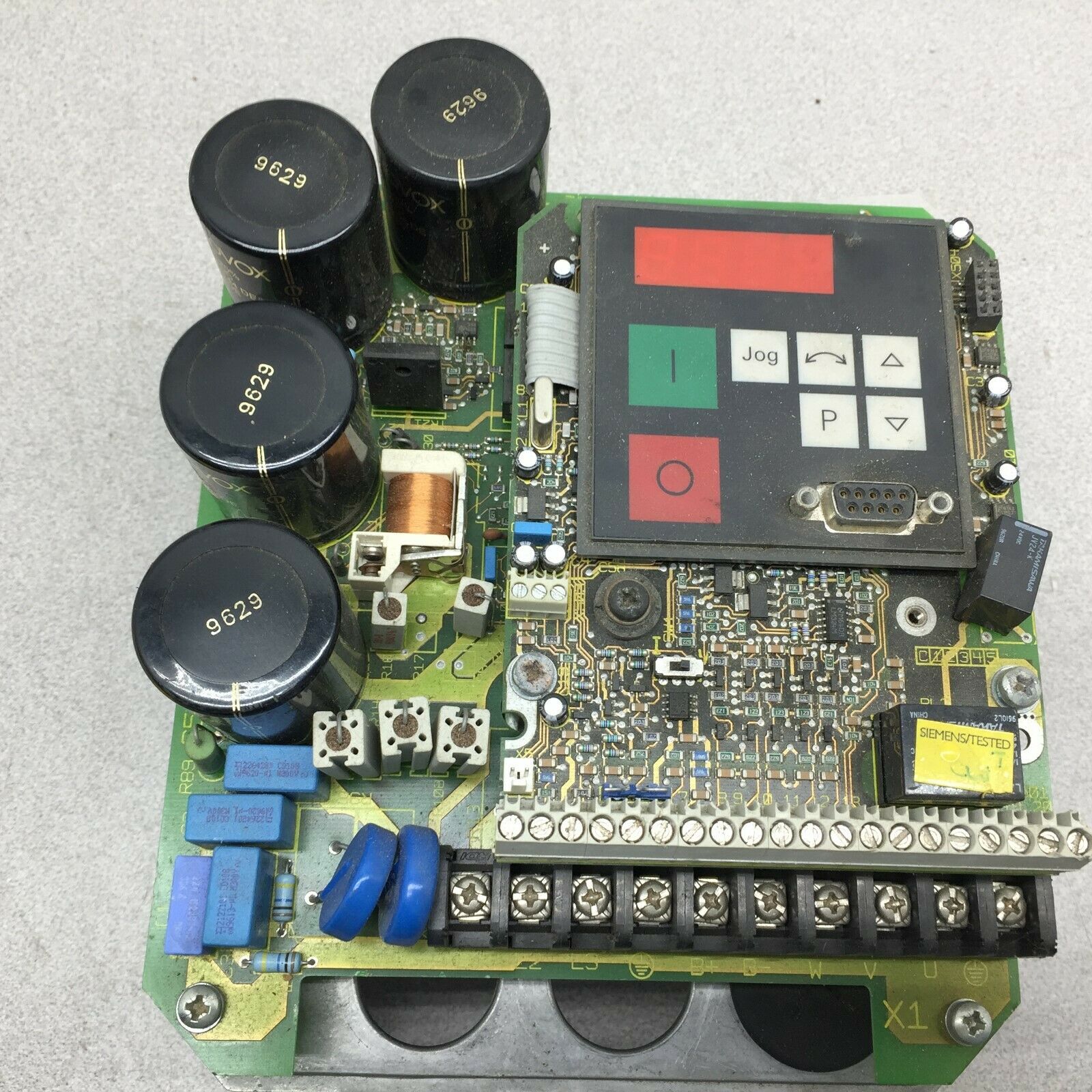 USED SIEMENS MICRO MASTER 2HP 380/500VAC 0-650HZ DRIVE 6SE3114-0DC40