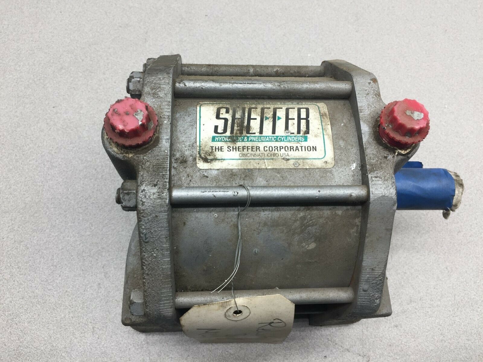 USED SHEFFER PNEUMATIC CYLINDER 6C20F3