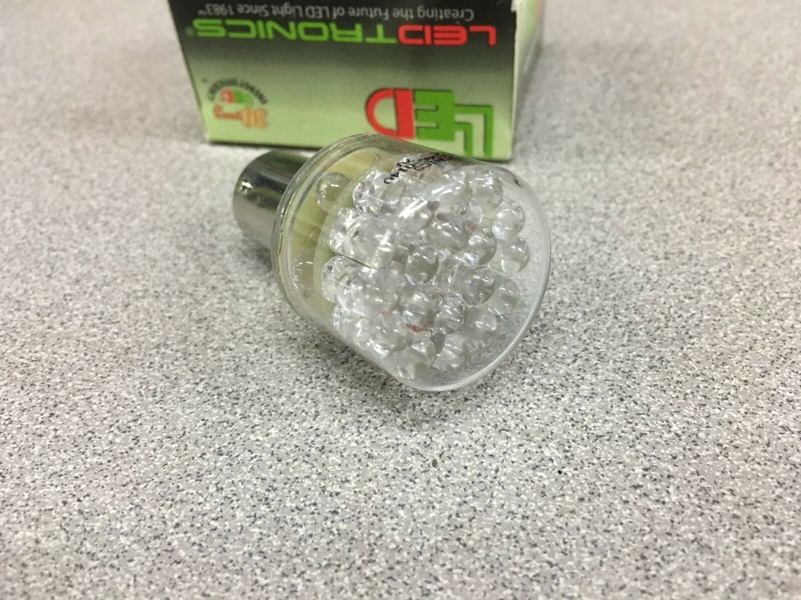 NEW IN BOX LEDTRONICS GREEN 14VDC LED LIGHT BULB AUT1156-0AG-014V