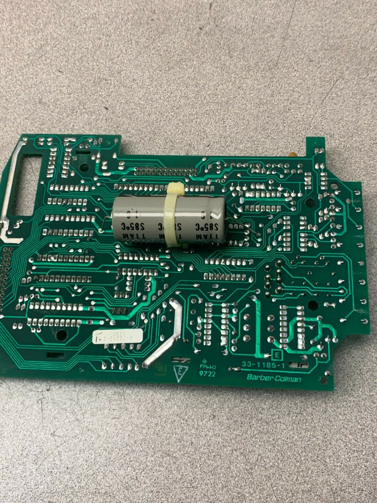 USED BARBER COLMAN A-12213-2 PROGRAMMER BOARD 33-1185-1