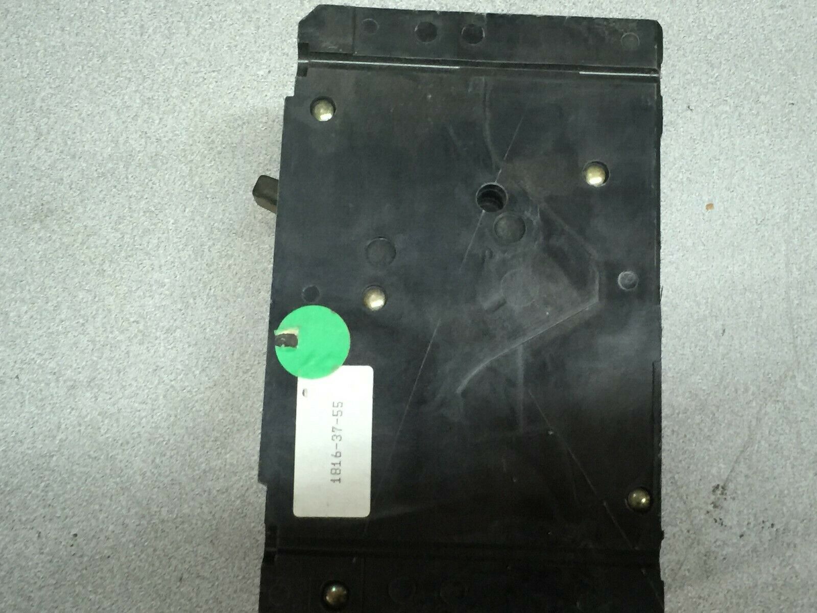 USED GE 25AMP 3POLE 600VAC 250VDC BREAKER WITH SHUNT TRIP ED63A025 / S01ED60