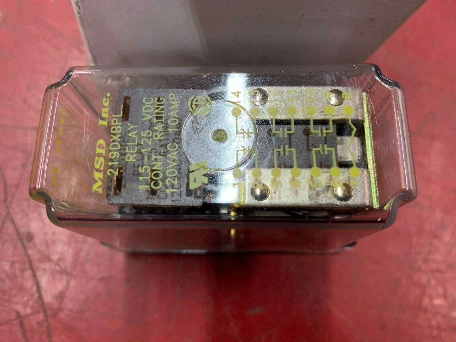 NEW IN BOX MSD INC. 125VDC RELAY 219DXBPL