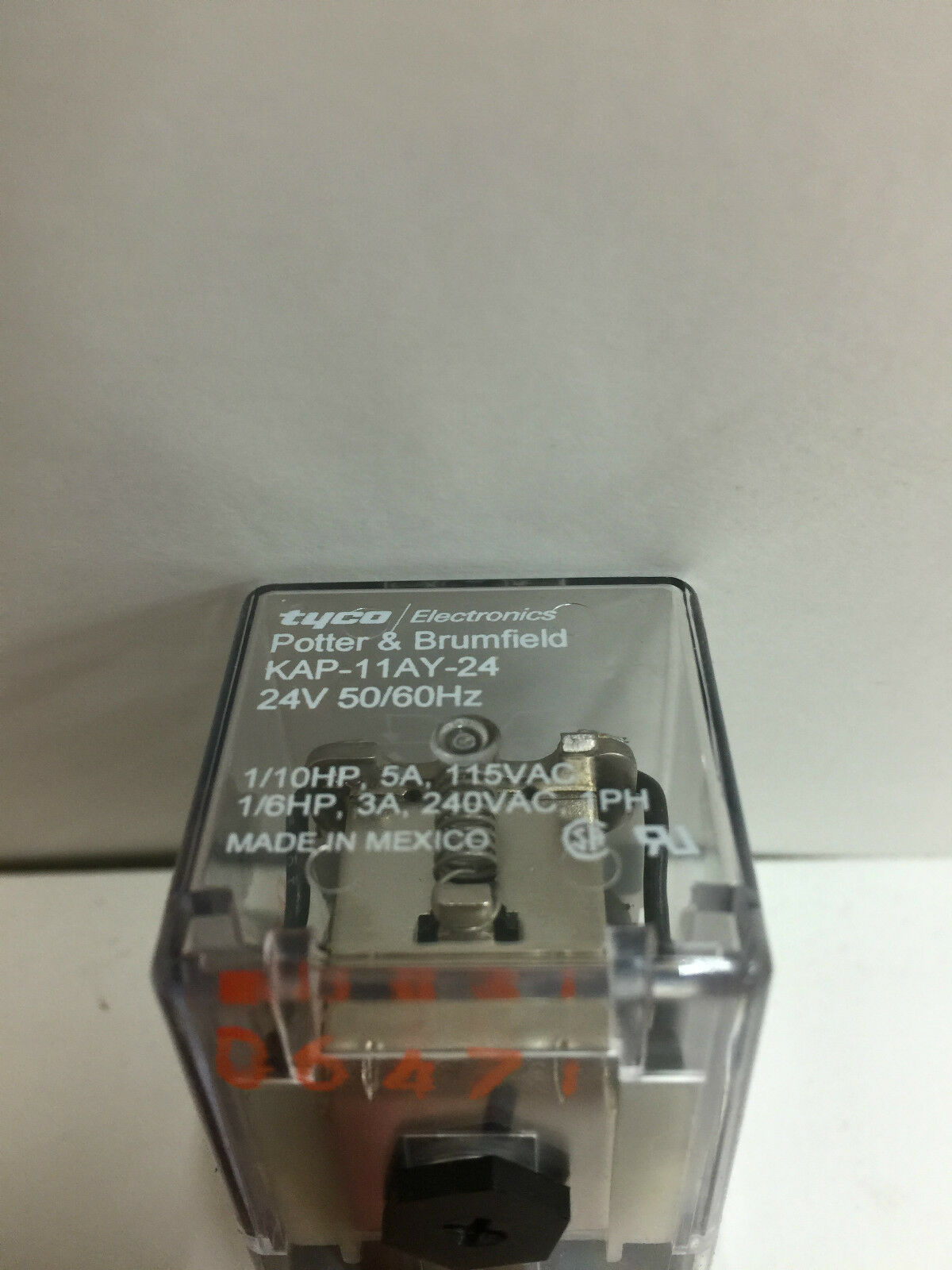 NEW NO BOX POTTER&BRUMFIELD RELAY KAP-11AY-24