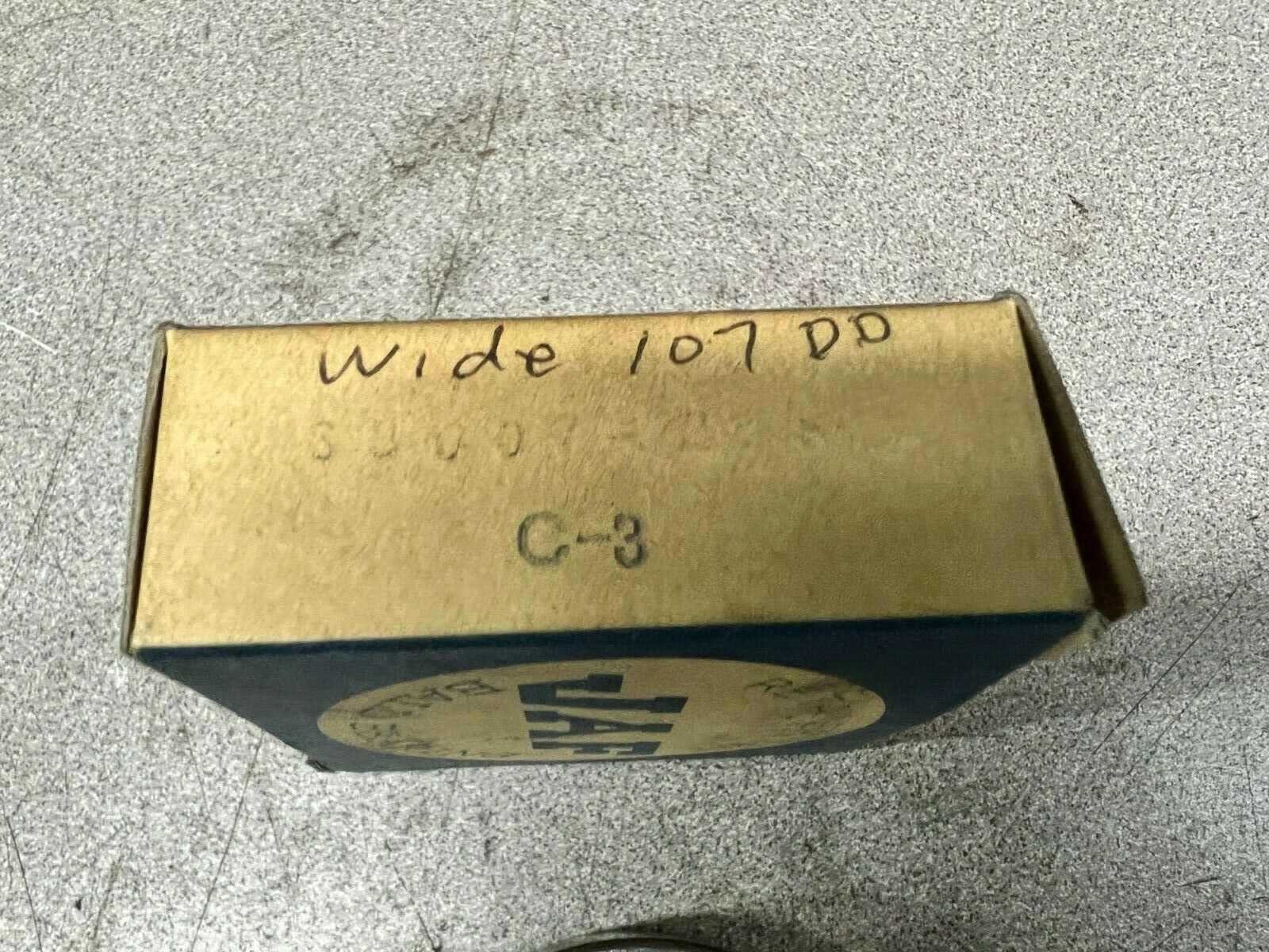 NEW IN BOX JAF BALL BEARING 63007