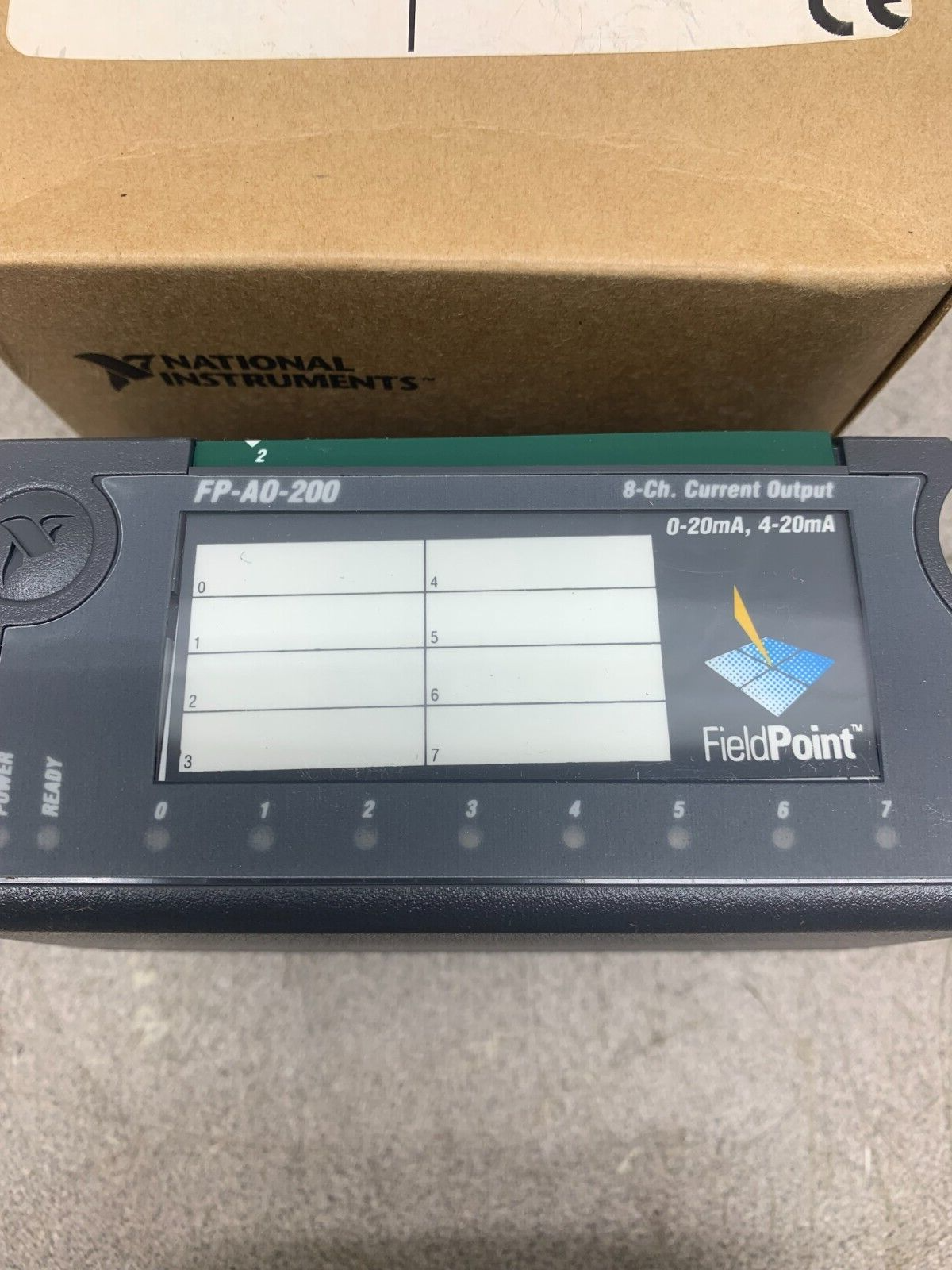 NEW IN BOX NATIONAL INSTRUMENTS FIELDPOINT ANALOG OUTPUT MODULE FP-AO-200