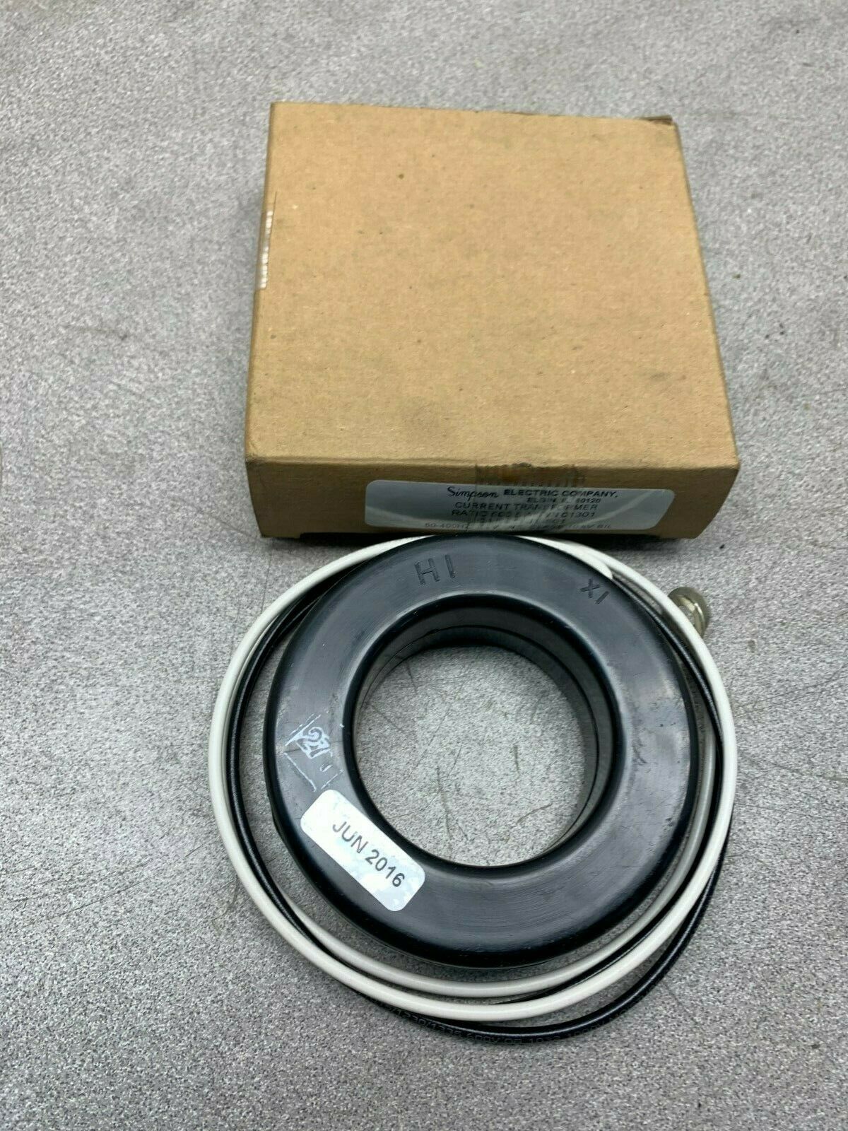 NEW IN BOX SIMPSON CURRENT TRANSFORMER 56RTL-601