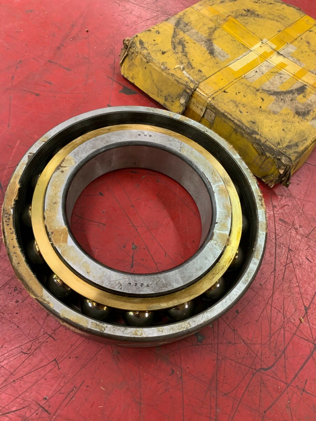 NEW RHP ANGULAR CONTACT BALL BEARING 7224MG