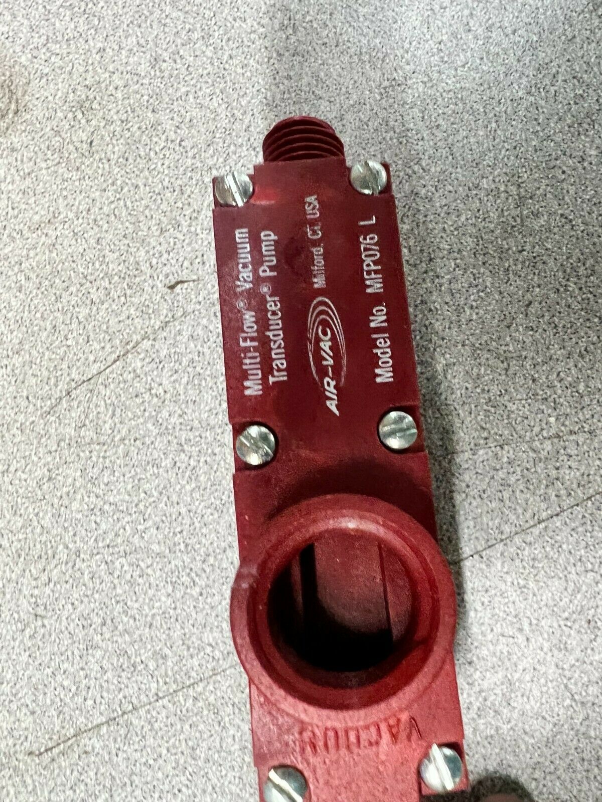 NEW IN BOX AIR-VAC VACUMM TRANSDUCER PUMP MFP076L