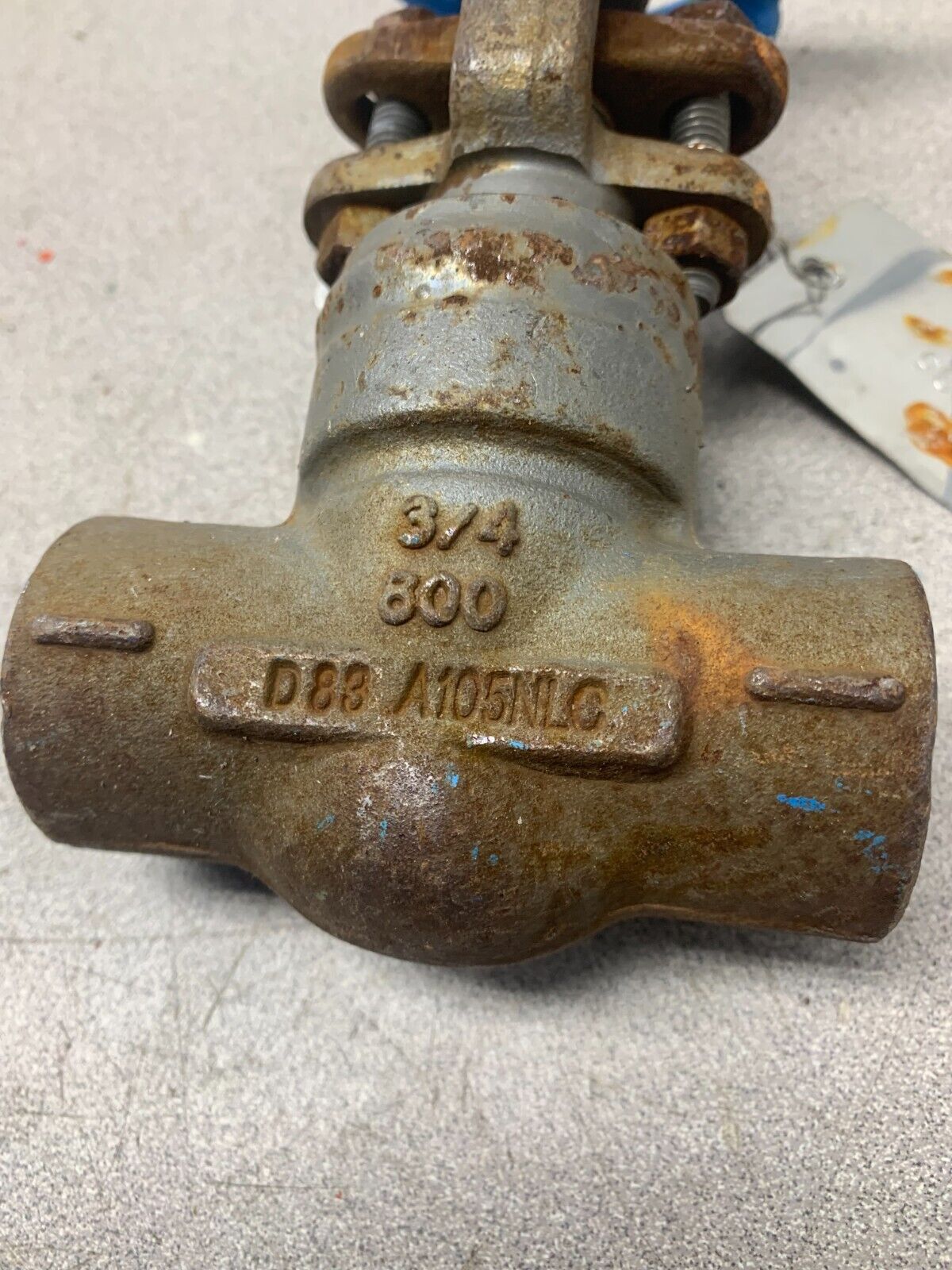 NEW SMITH FORGED STEEL 3/4" GATE VALVE 0800 0000W