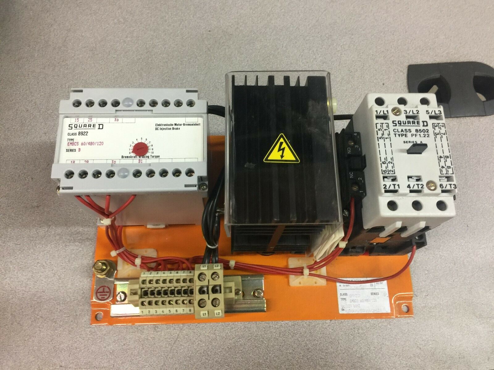 NEW NO BOX SQUARE D MOTOR BRAKE ASSY 8922 EMBCS
