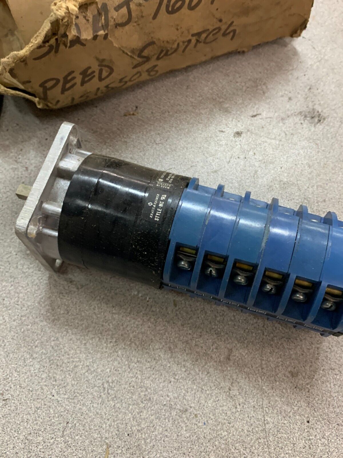 NEW KRAUS & NAIMER ROTARY SWITCH 2AJ768