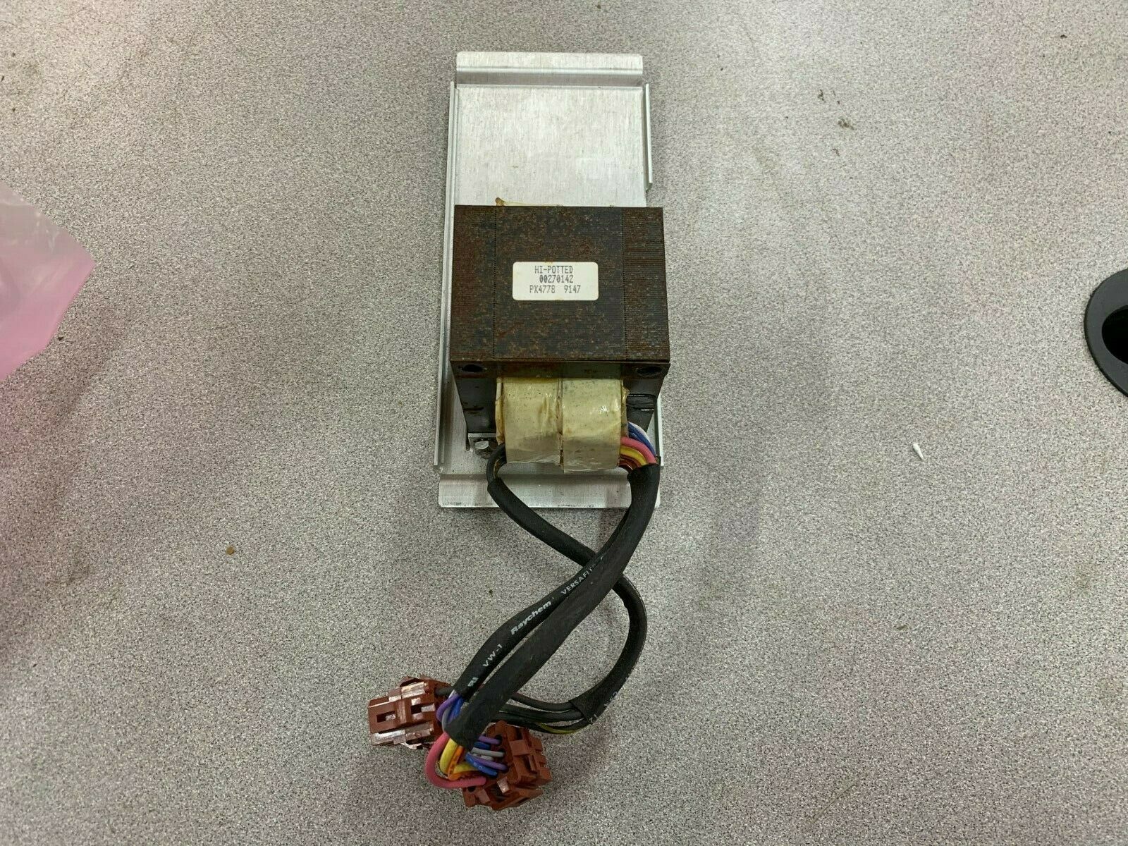 NEW NO BOX BENTLY-NEVADA 00270142 HI-POTTED CONTROL TRANSFORMER PX4778 78596-01D