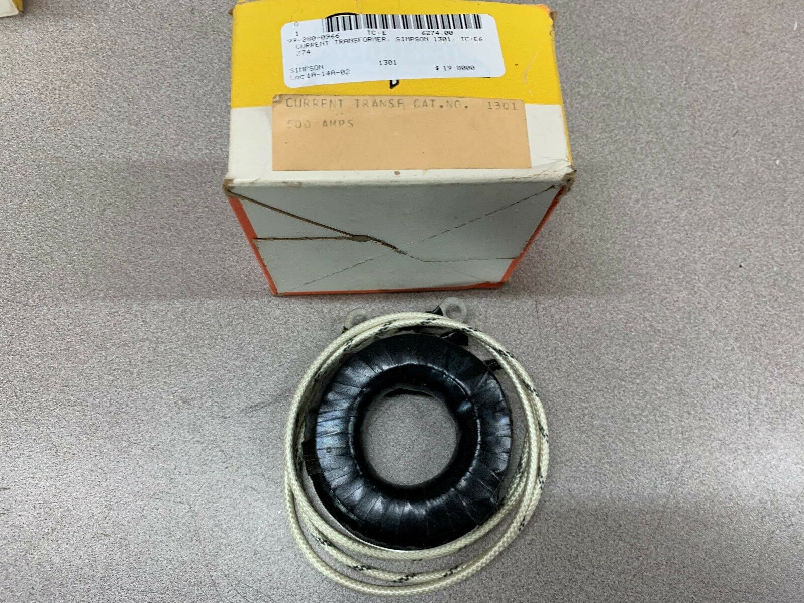 NEW IN BOX SIMPSON TRANSFORMER 1301