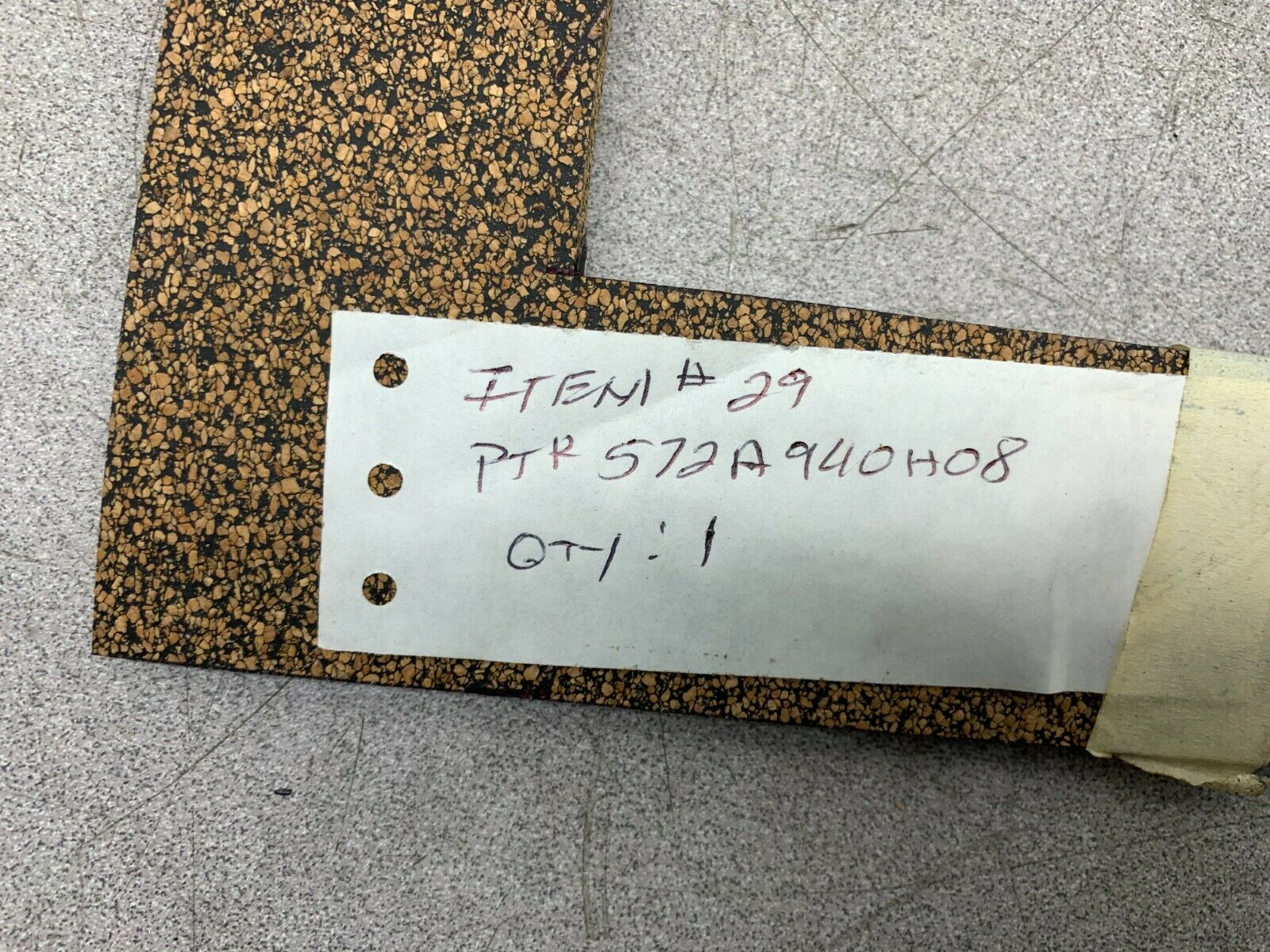 NEW WESTINGHOUSE 572A940H08 GASKET