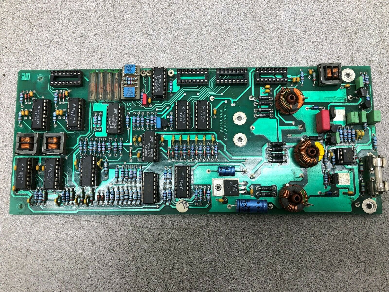 USED SIEB & MEYER SERVO SMPLIFIER CIRCUIT BOARD 26.44.0002.2