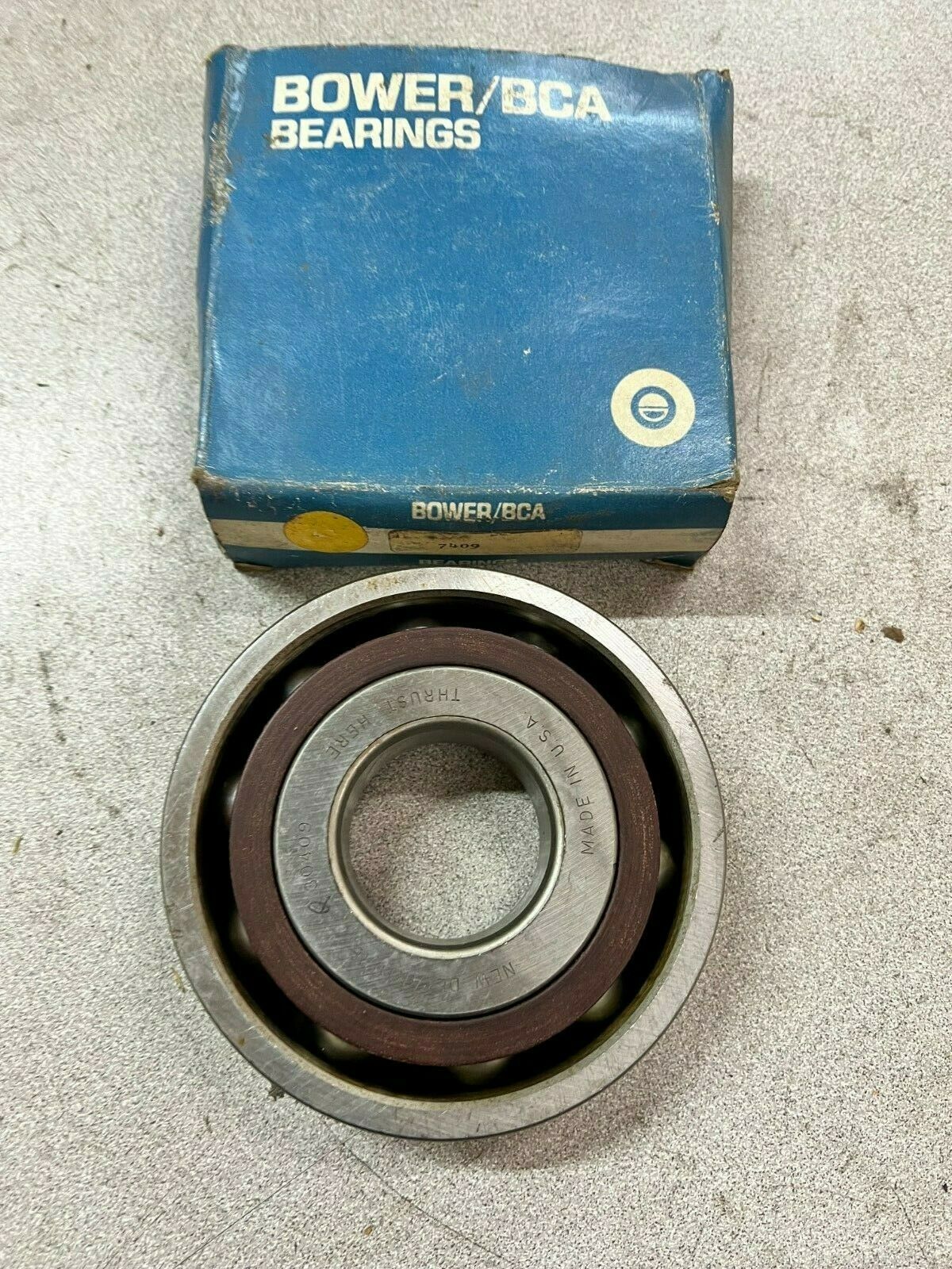 NEW IN BOX BOWER/NEW DEPARTURE Q30409 BEARING 7409