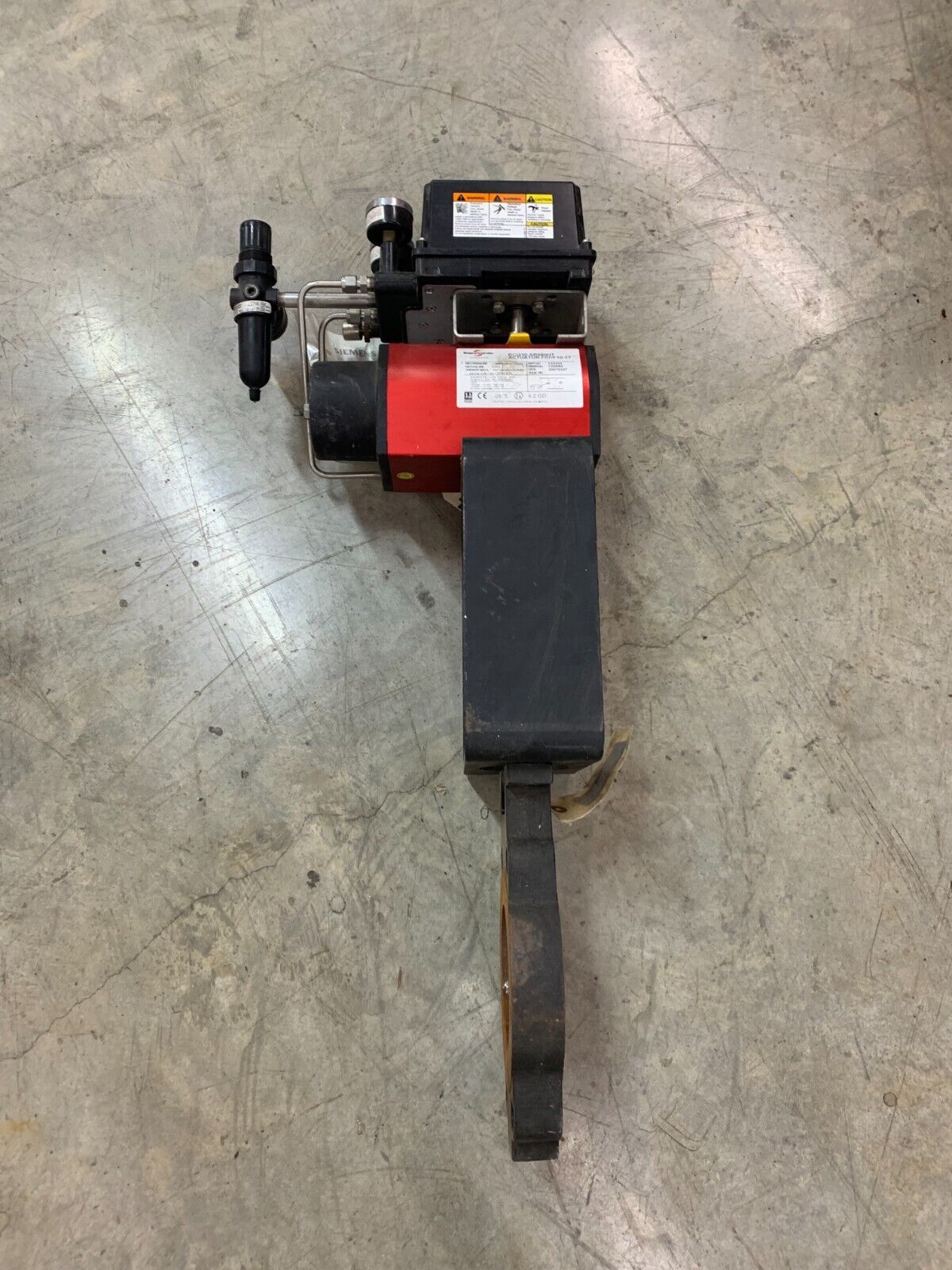 NEW PDC 4" BUTTERFLY VALVE WITH RCI230-SR080HT & SIEMENS 760 VALVE CONTROLLER