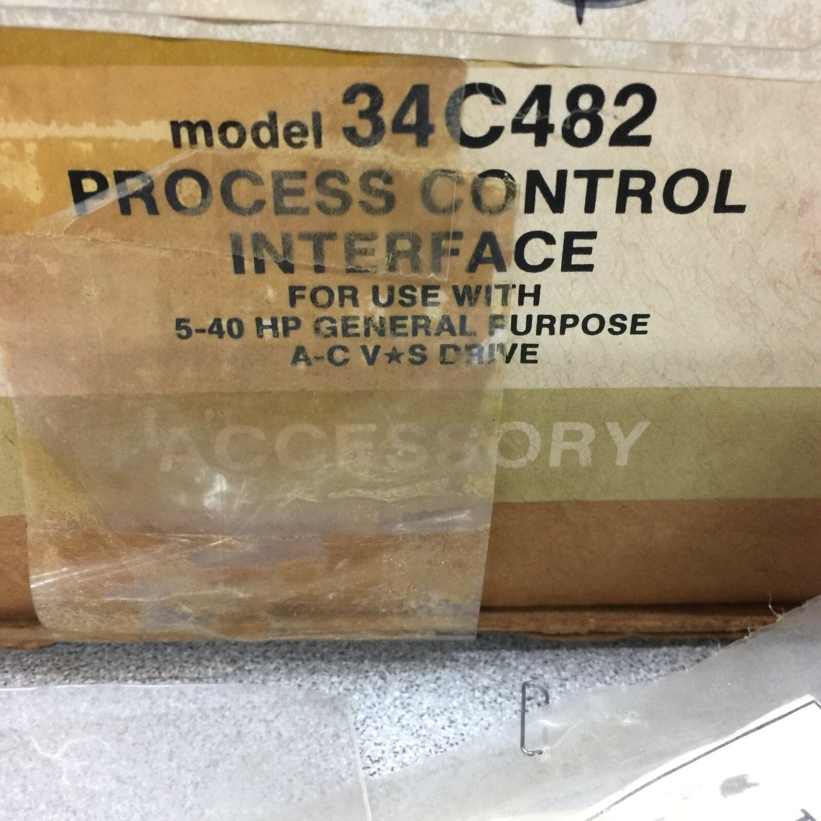 NEW IN BOX RELIANCE PROCESS CONTROL INTERFACE 5-40HP AC VS DRIVES 34C482