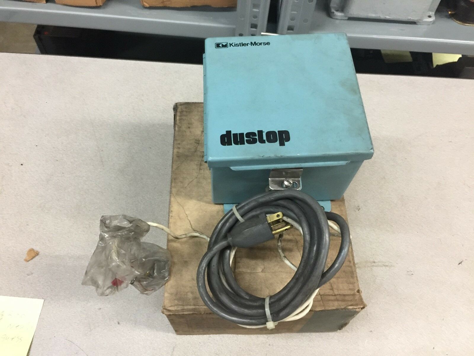 NEW IN BOX KISTLER-MORSE DUSTOP POWER SUPPLY ENCLOSURE 61-7002-01