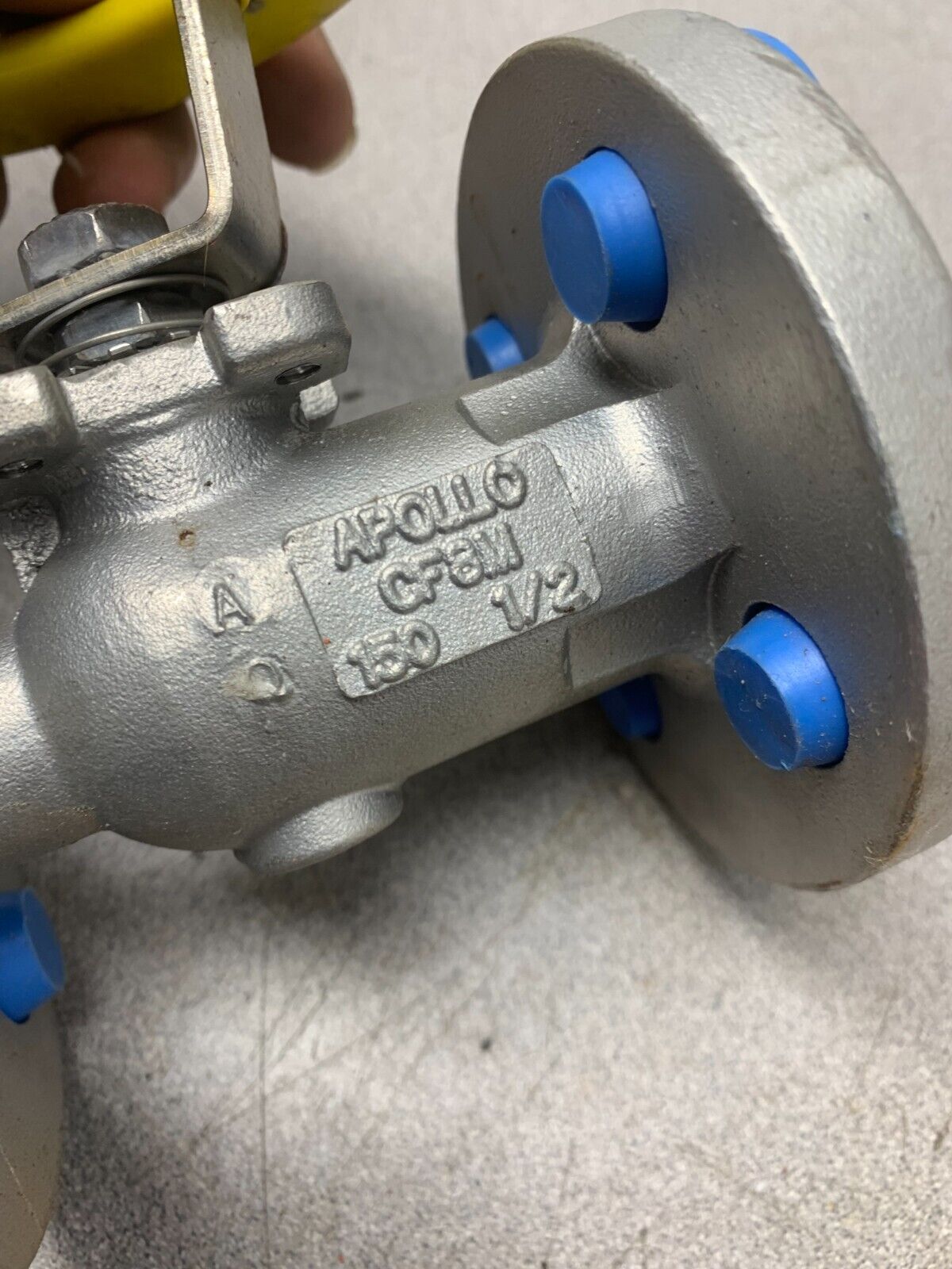 NEW NO BOX APOLLO 1/2" STAINLESS FLANGED BALL VALVE 87A20301 BODY CF8M