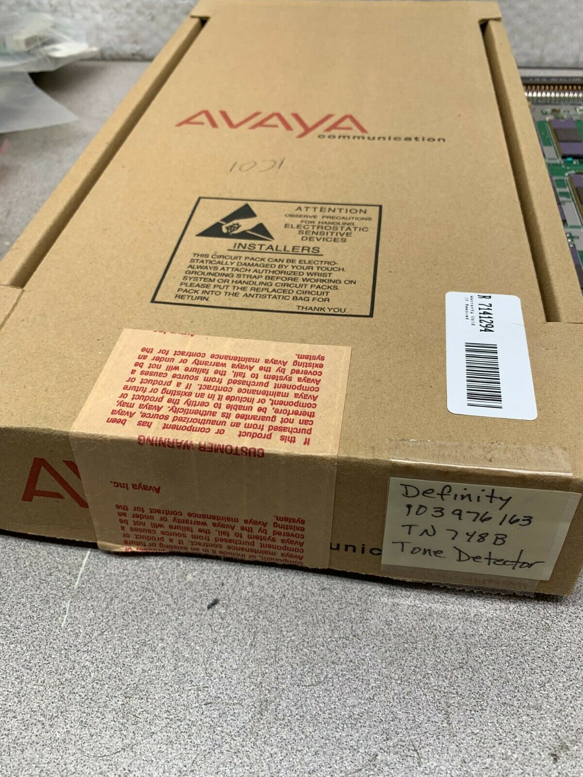 NEW LUCENT AT&T TONE DETECTOR CIRCUIT BOARD TN748B