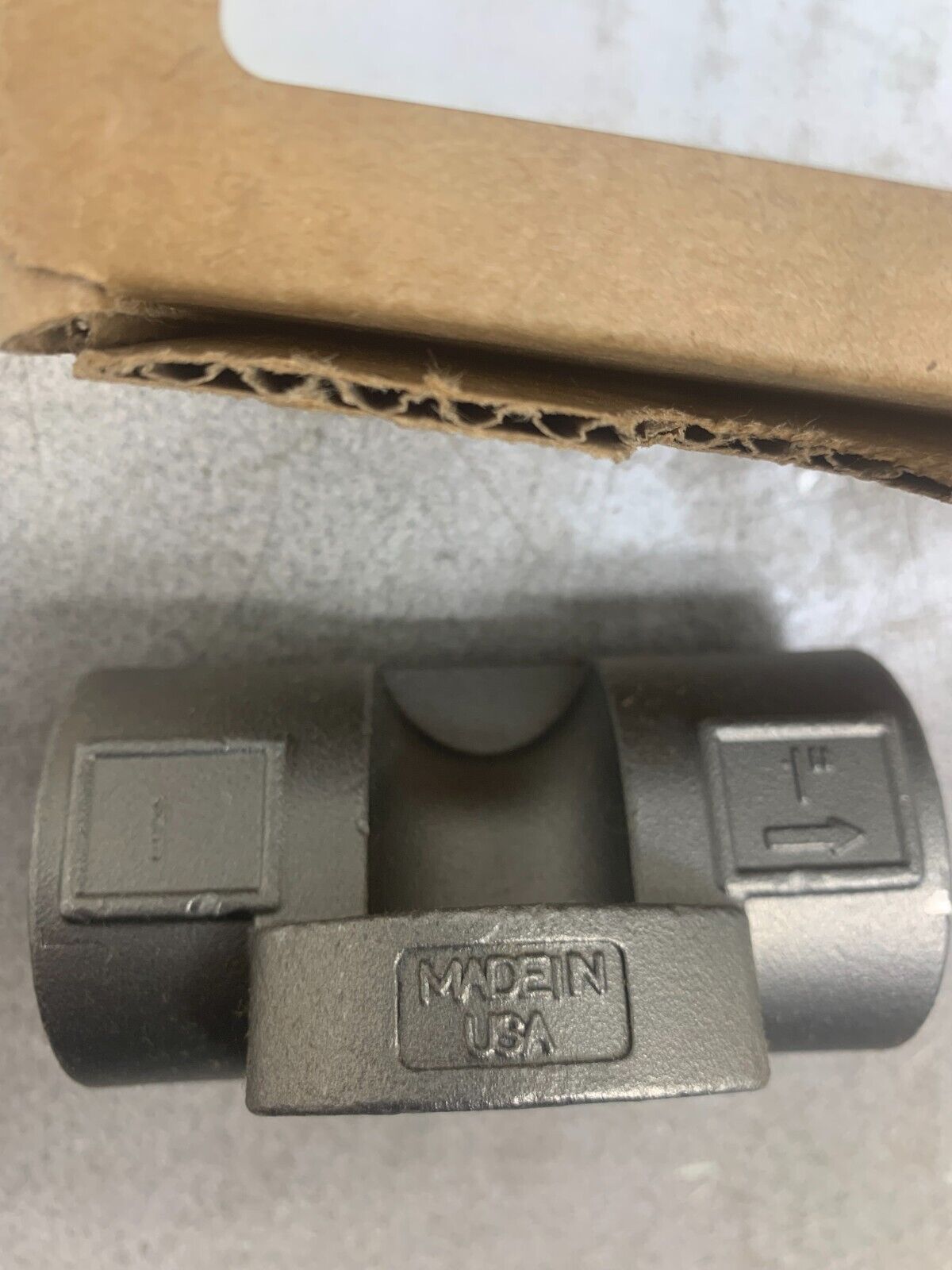 NEW IN BOX SPIRAX SARCO 1" NPT SS CONNECTOR 74313