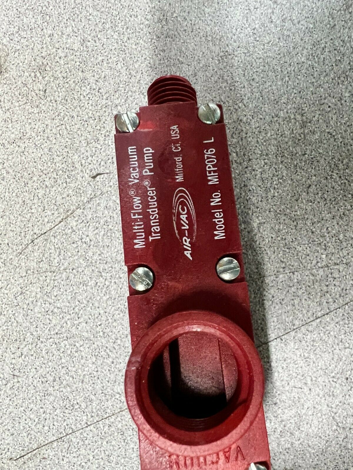 NEW IN BOX AIR-VAC VACUMM TRANSDUCER PUMP MFP076L