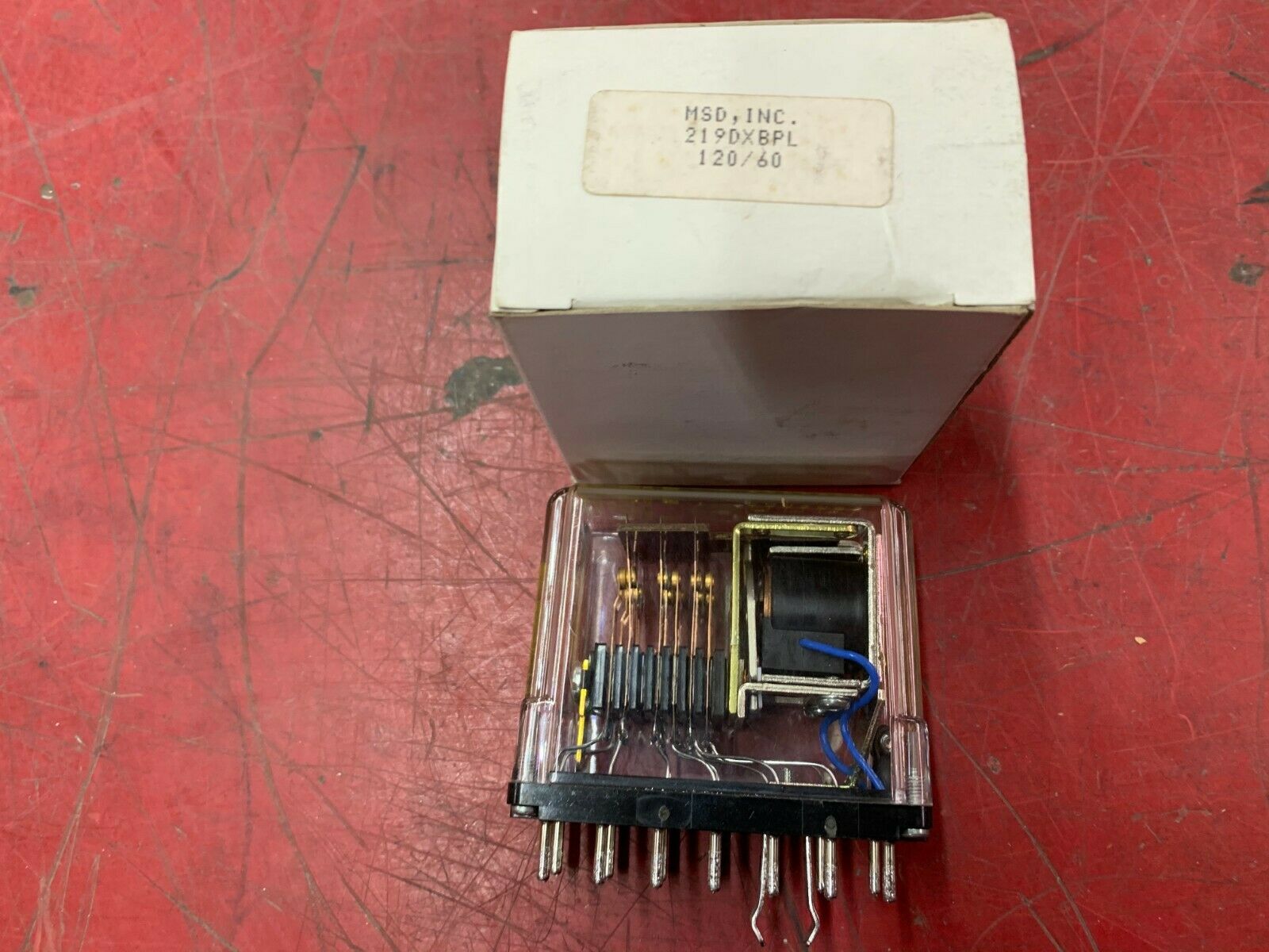 NEW IN BOX MSD INC. 120VAC RELAY 219DXBPL