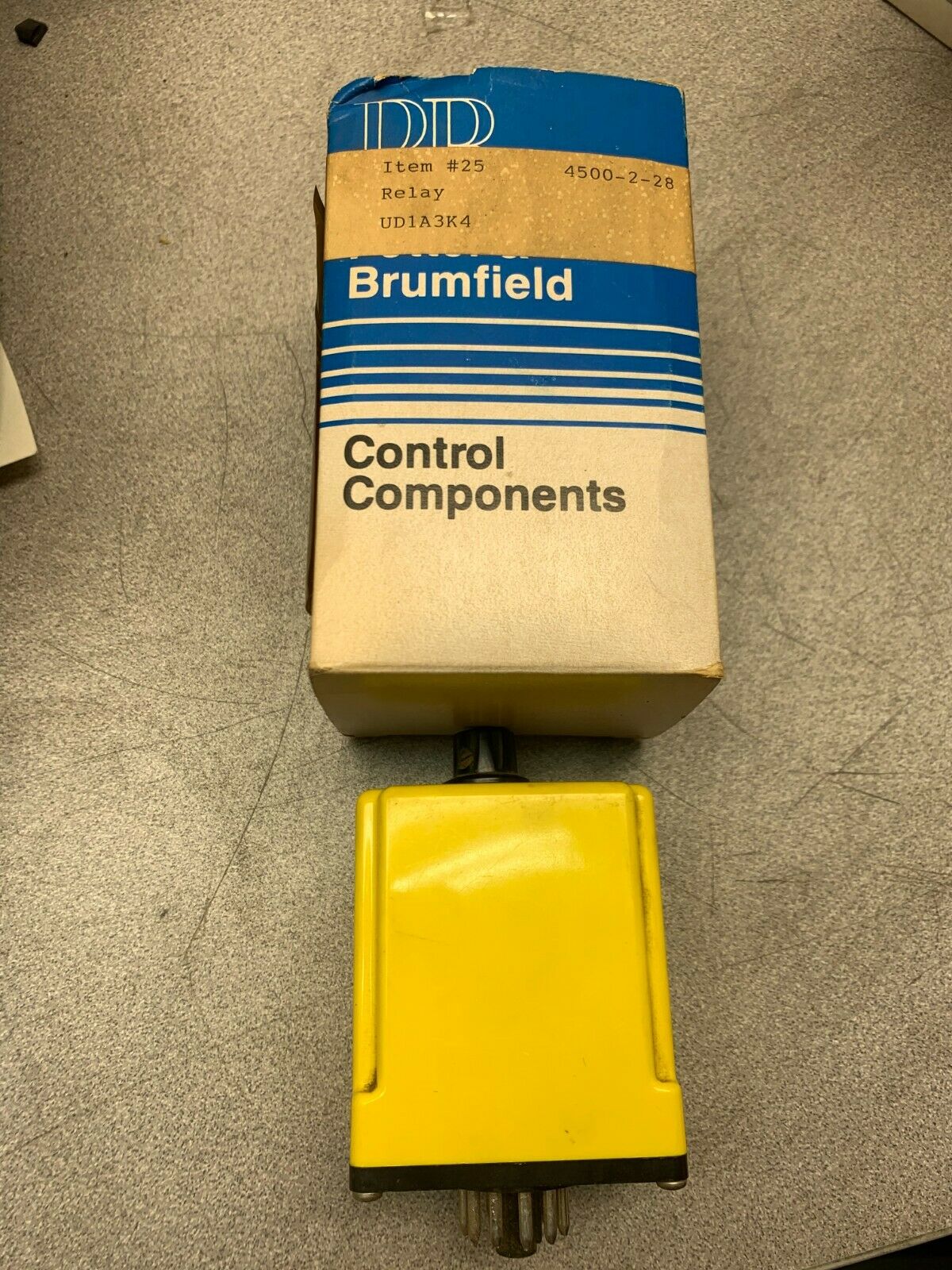 NEW IN BOX POTTER AND BRUMFIELD RELAY CDD-38-30009