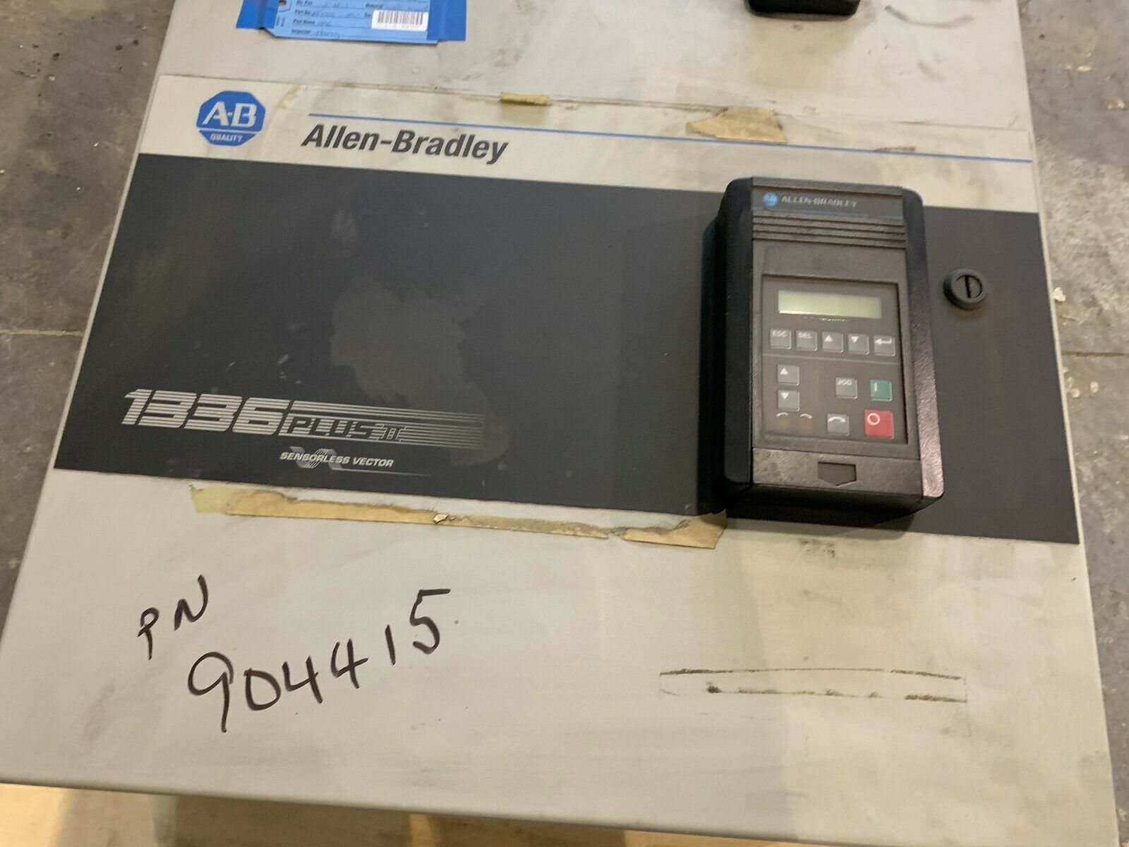 15HP ALLEN-BRADLEY 1336F-CWF150-AX-EN-L6 DRIVE 1336F-CF150C-AA-CF-DS-GMS1C-HA2C