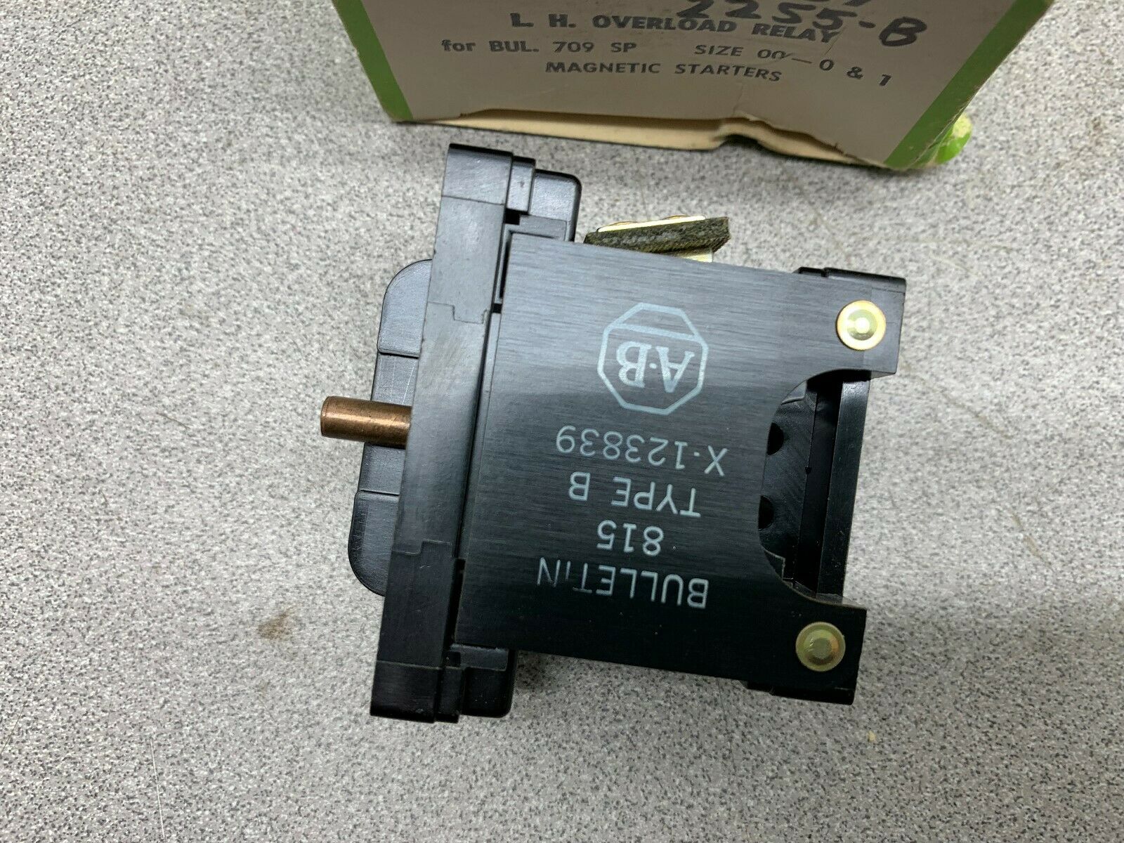 NEW IN BOX ALLEN BRADLEY RELAY X-123839