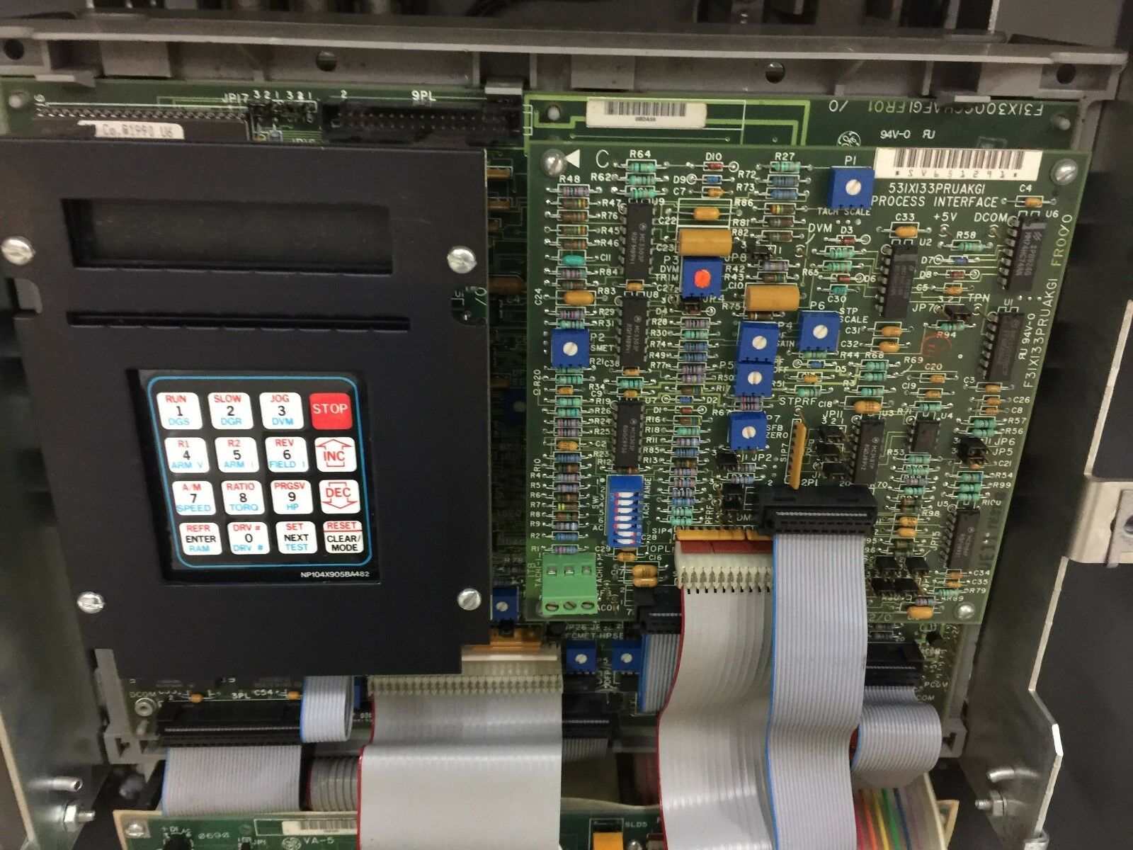 NEW NO BOX GE DC-300 460VAC 13AMPS 3PH 7.5HP ADJUSTABLE SPEED DRIVE 7VREB150CD02