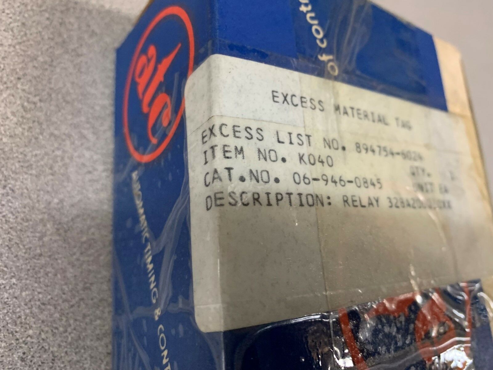 NEW IN BOX ATC RELAY 328H 200Q 10XX