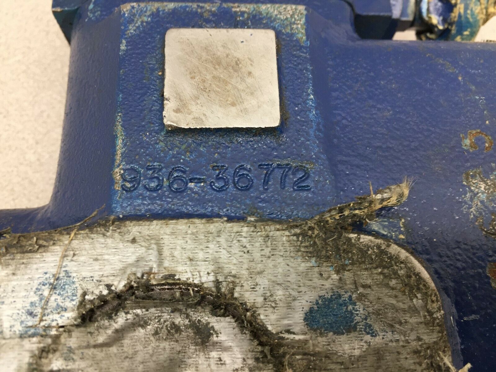 USED DENISON HYDRAULIC VALVE BODY 936-36772