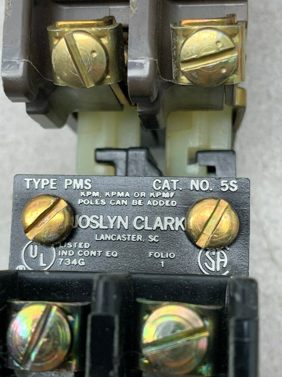 NEW IN BOX JOSLYN CLARK TYPE PMS 5S SLIM JIM RELAY 5SWW-76