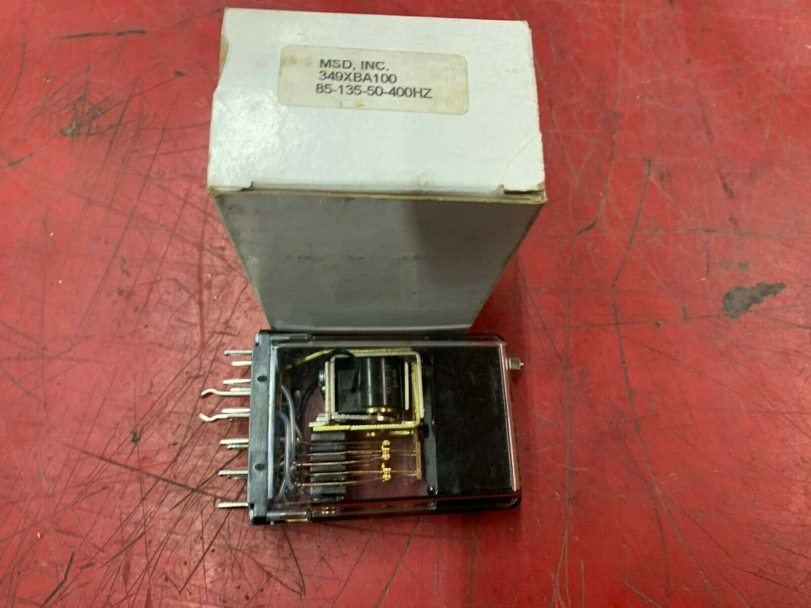 NEW IN BOX MSD INC. RELAY 349XBA100