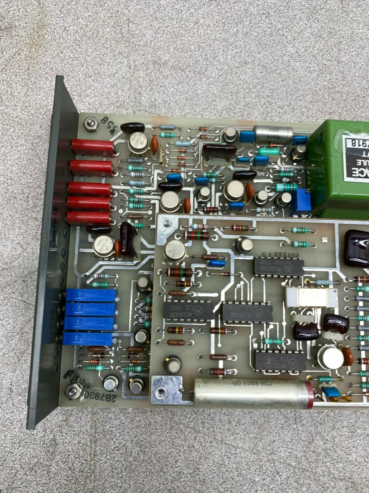 USED INVENSYS FOXBORO CONTROL BOARD 2DC-KR