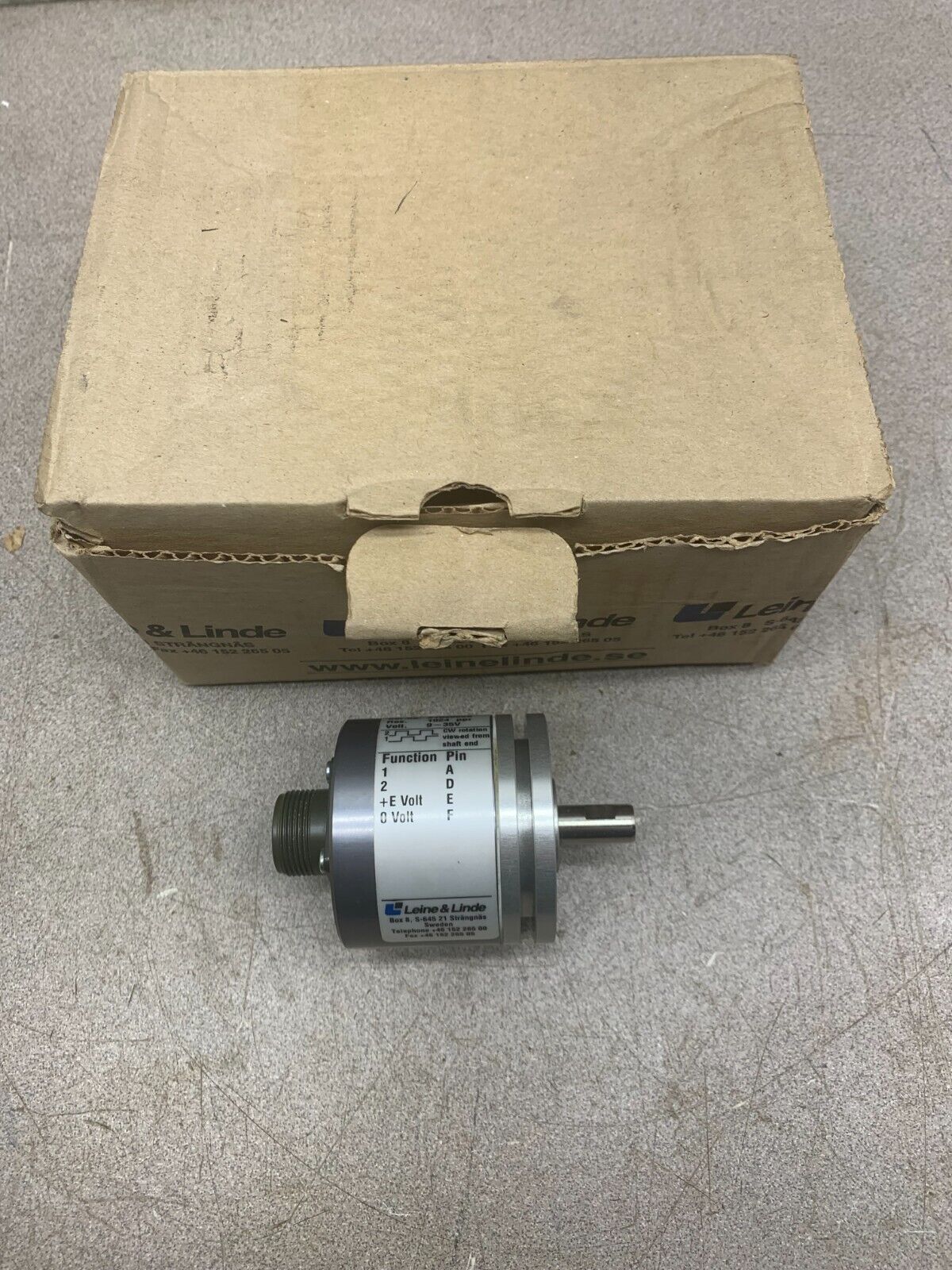 NEW IN BOX LEINE & LINDE INCREMENTAL ENCODER 510016061